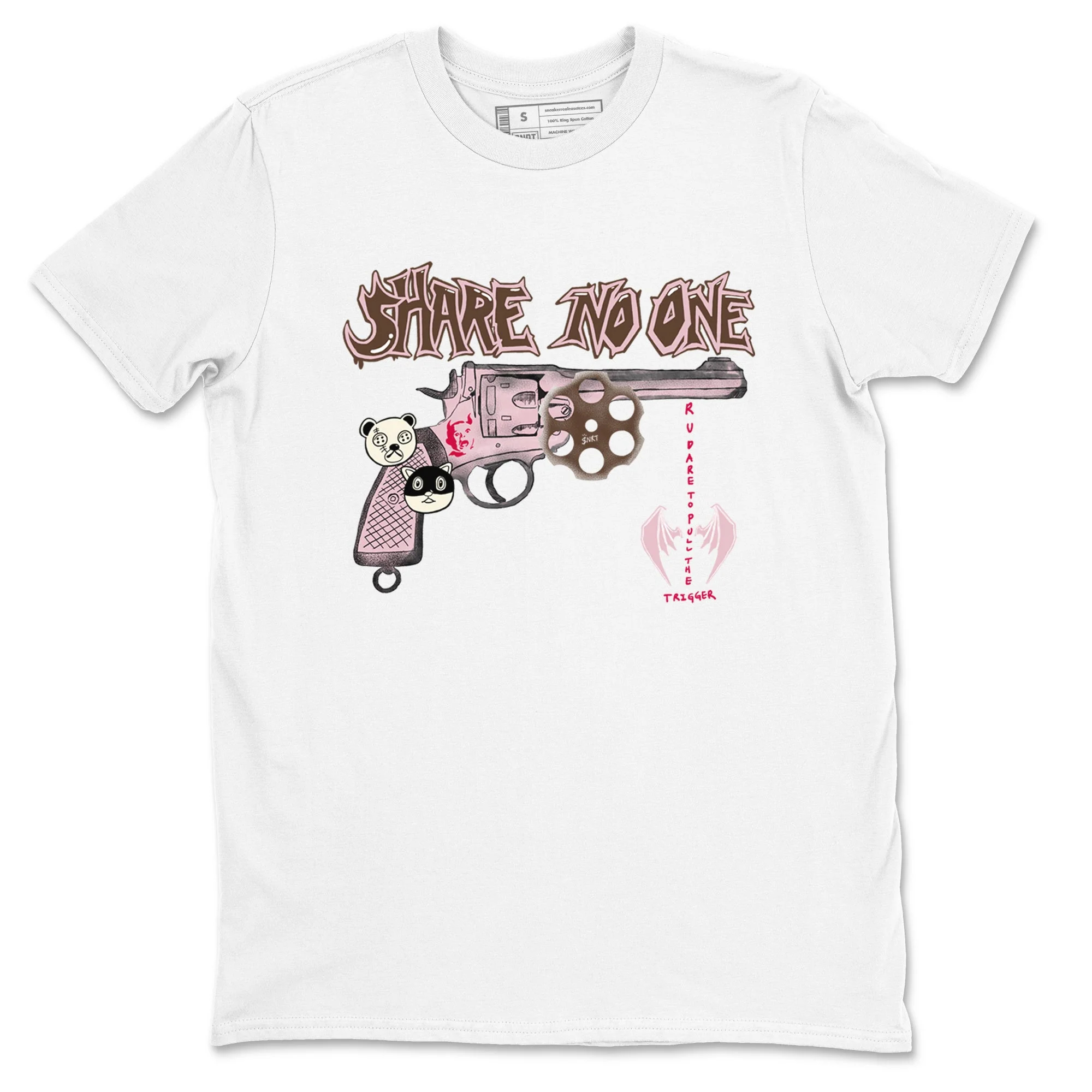 Share No One Sneaker Tees - Dunk Cacao Wow And Pink foam