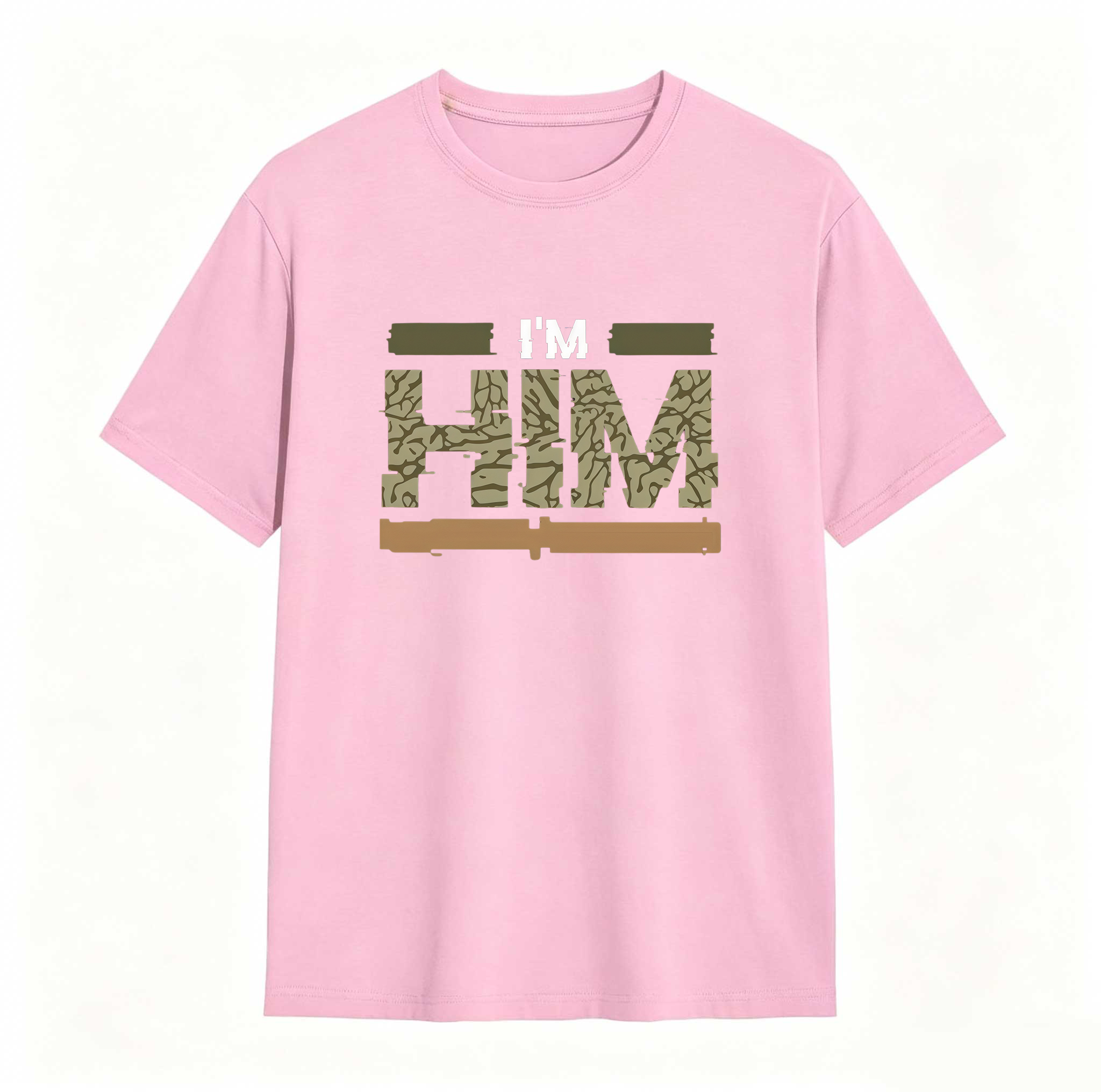 I'm HIM Sneaker Tee - Jordan 3 Family Affair Medium Olive Matching Sneaker Tee Shirt, Shirt To Match Jordan 3 Olive, Sneaker Graphic Tee