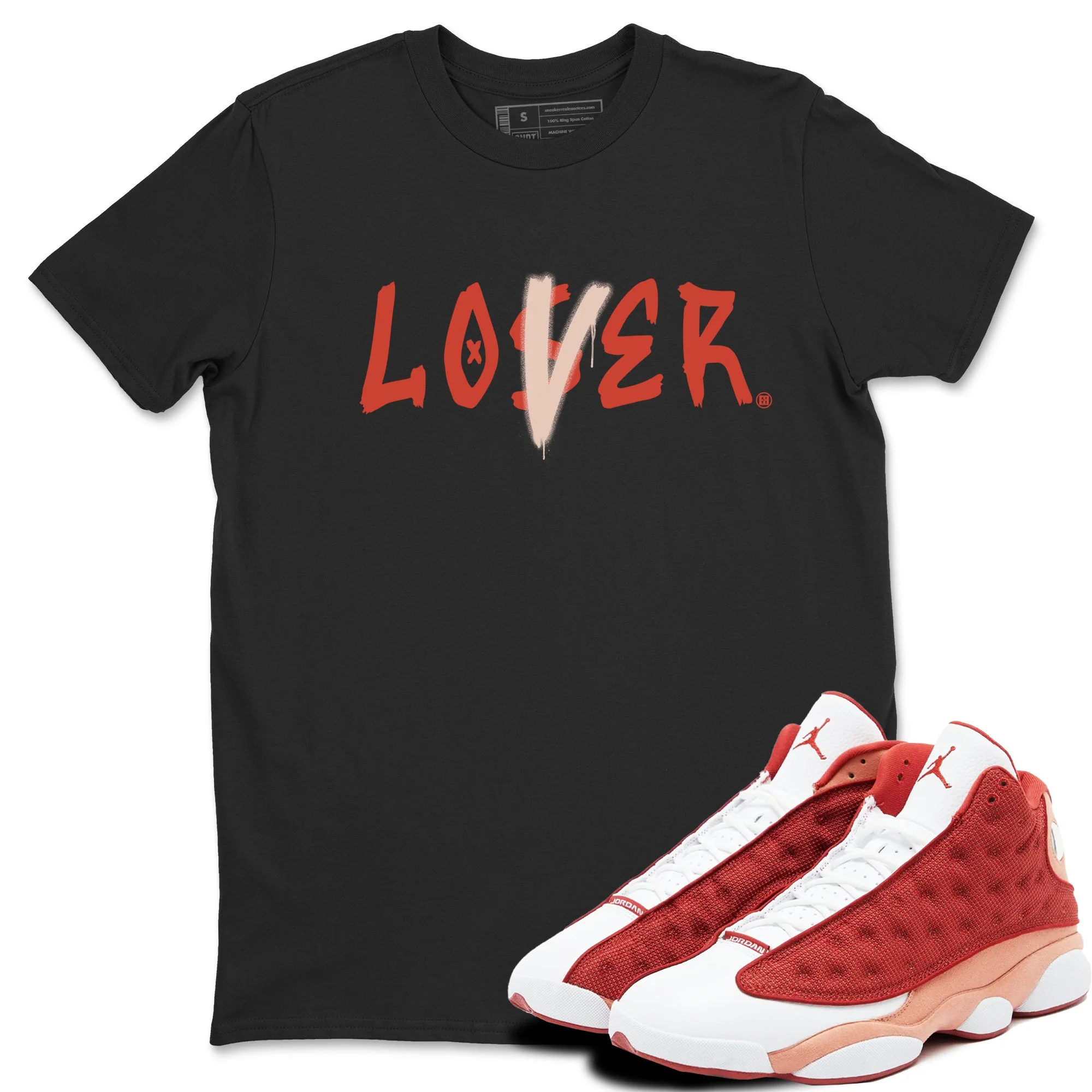 Loser Lover Sneaker Tees - Air Jordan 13 Dune Red