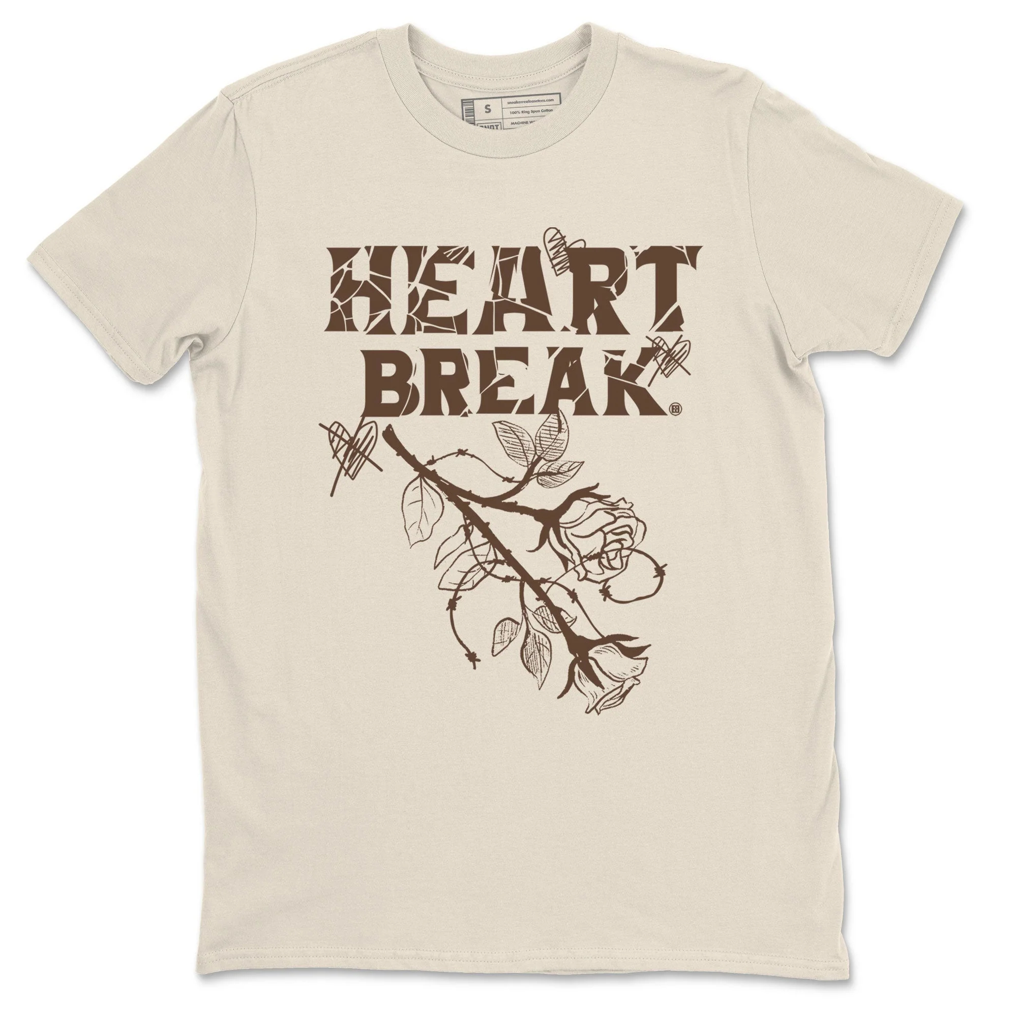 Heart Break Sneaker Tee - Dunk Cacao Wow