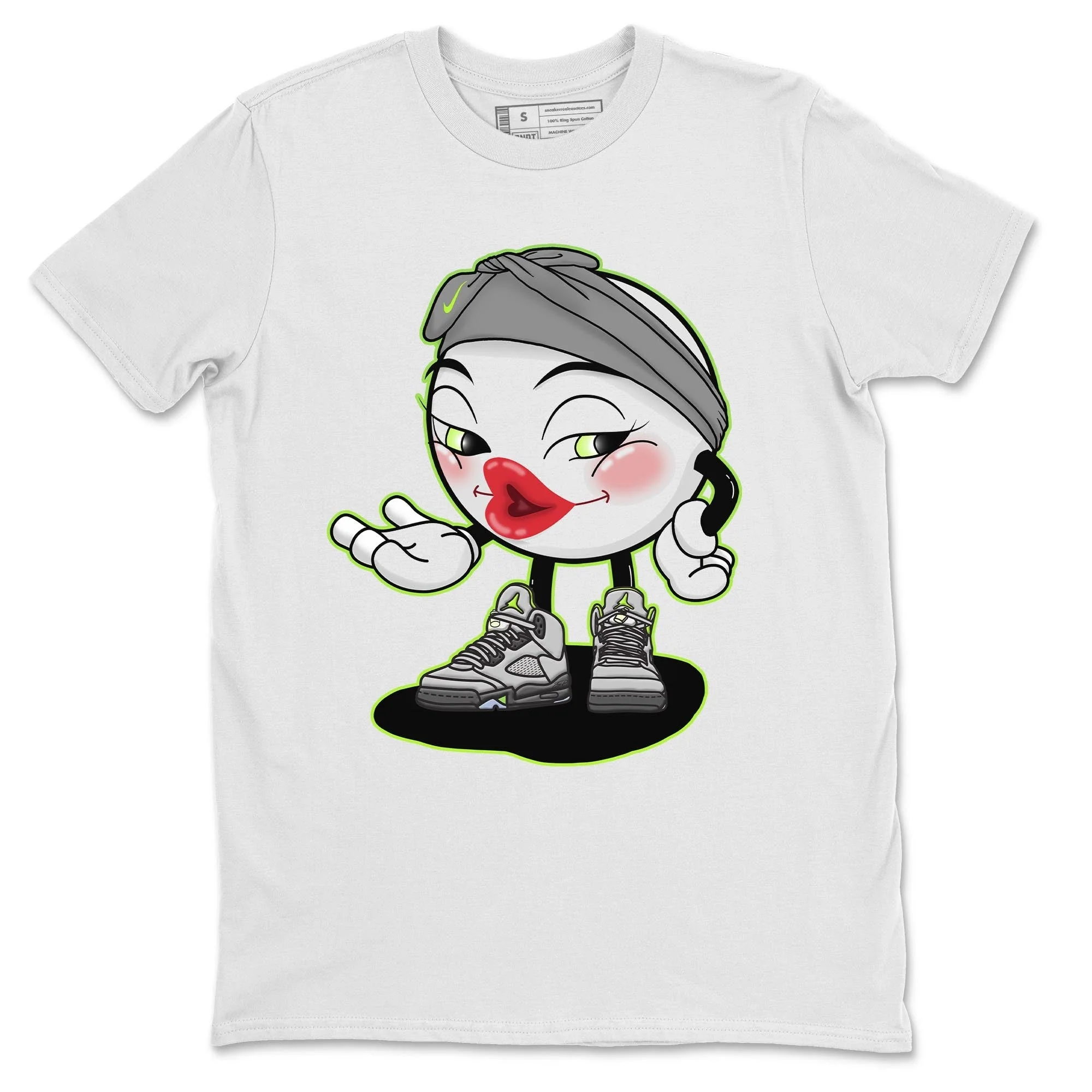 Sexy Chu Unisex Tops - Air Jordan 5 Green Bean