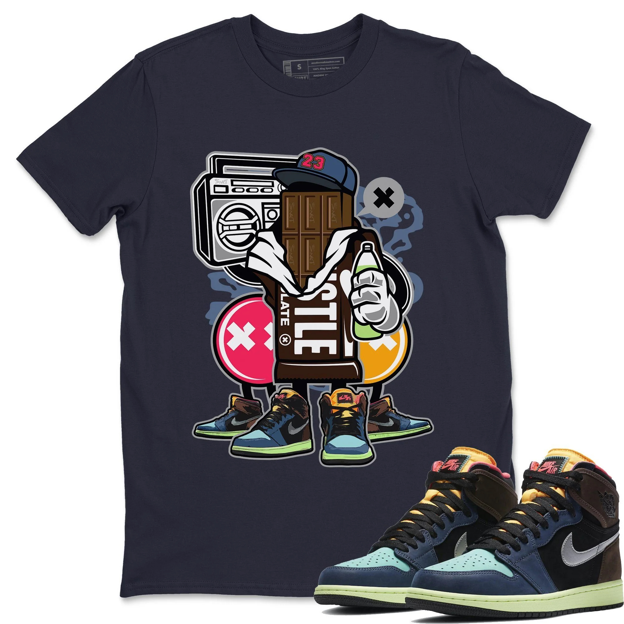 Chocolate Squad Unisex Tops - Air Jordan 1 Bio Hack