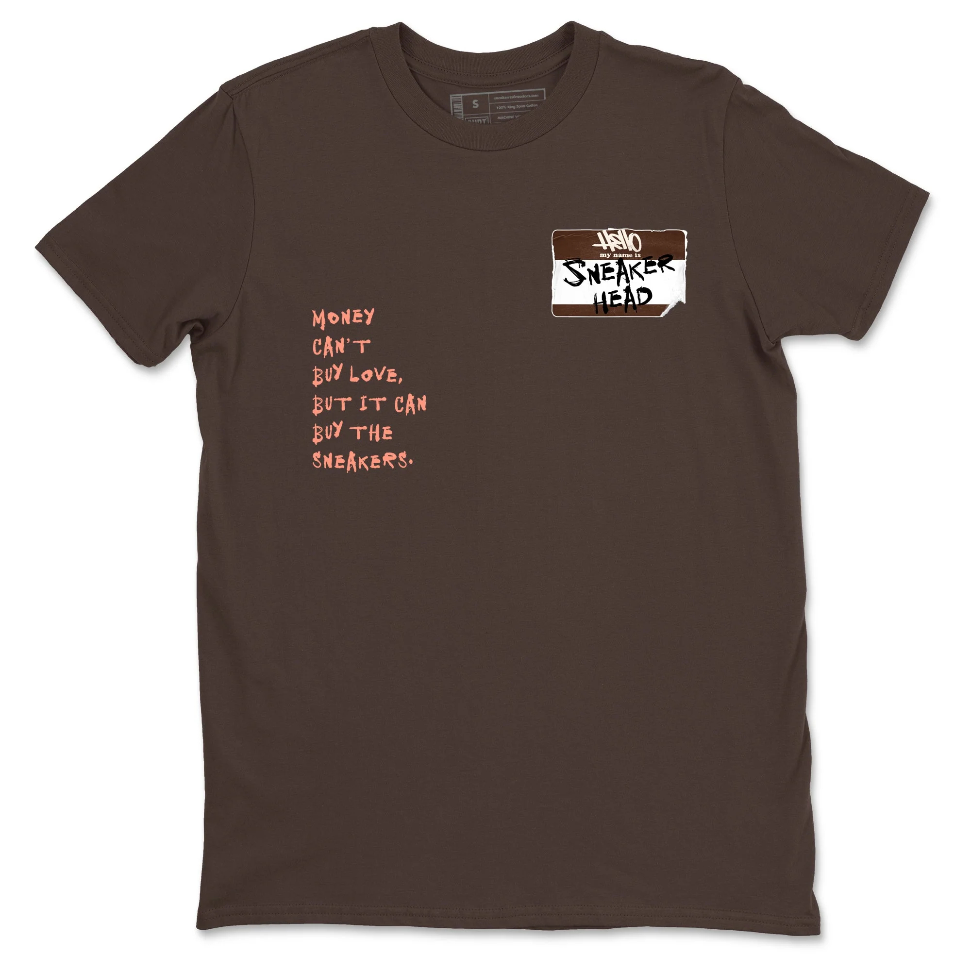 Sneakerhead Badge Sneaker Tees - Air Jordan 1 Baroque Brown