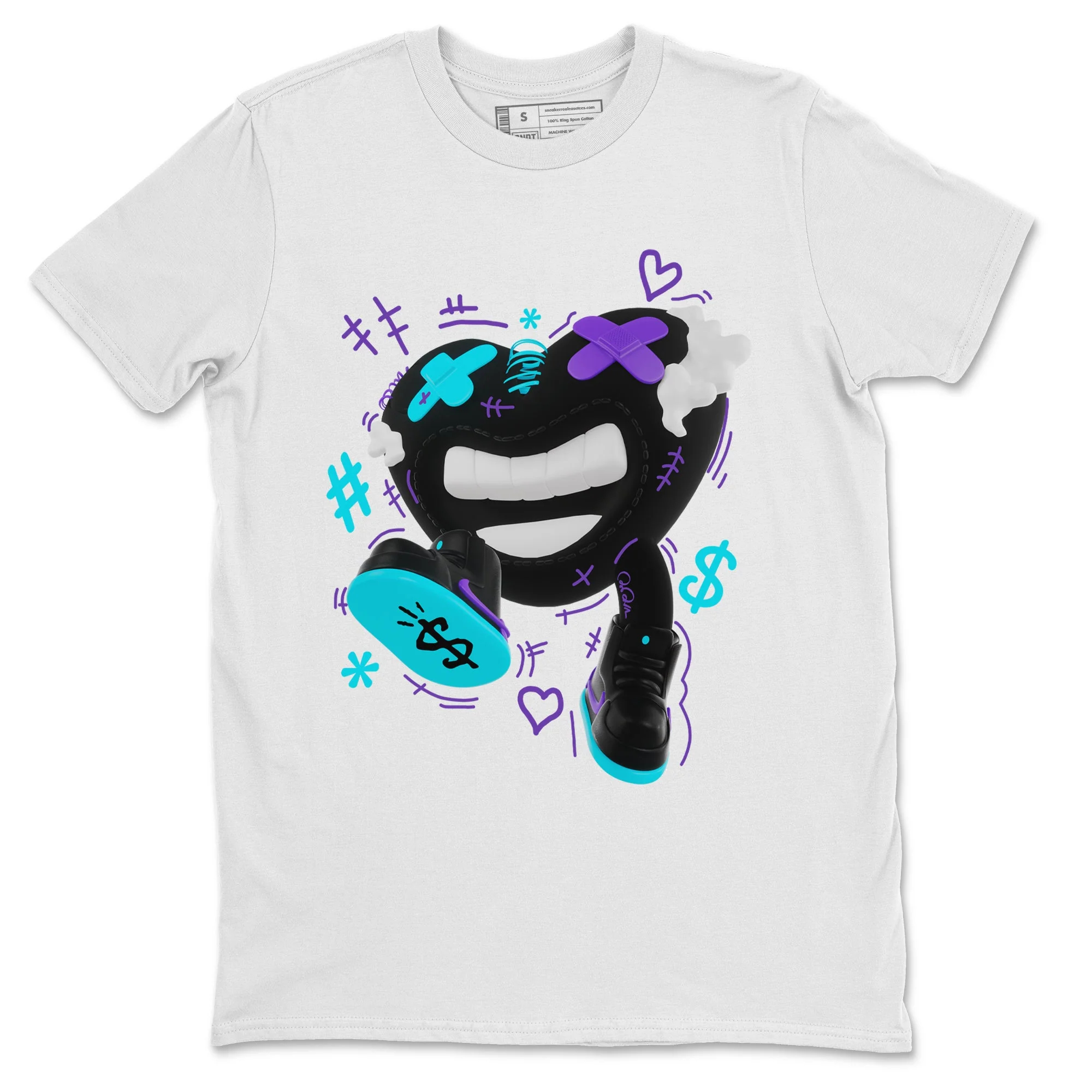 Walk In Love SNRT Sneaker Tee - Air Jordan 6 Aqua