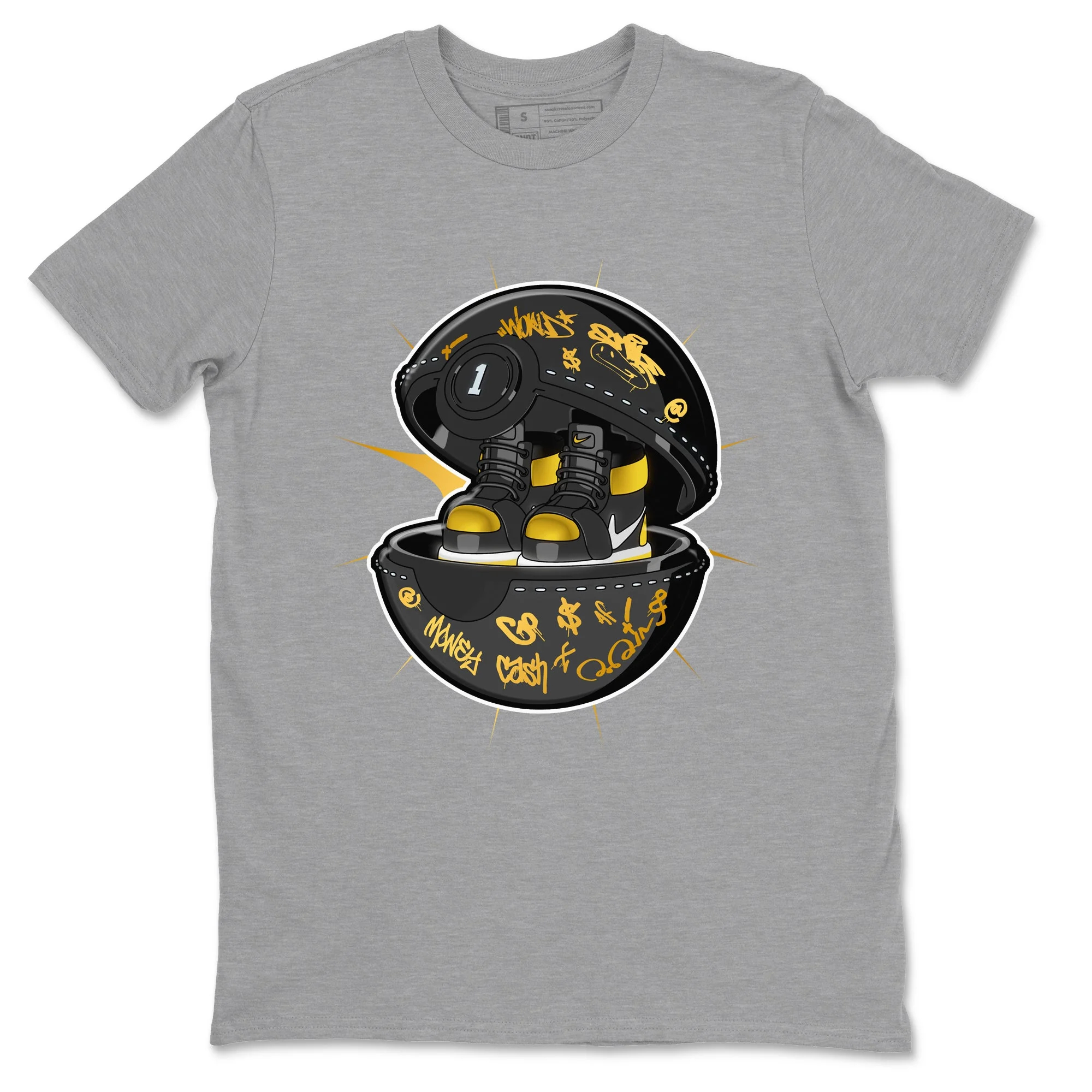 Sneaker Capsule Sneaker Tees - Air Jordan 1 Black Metallic Gold