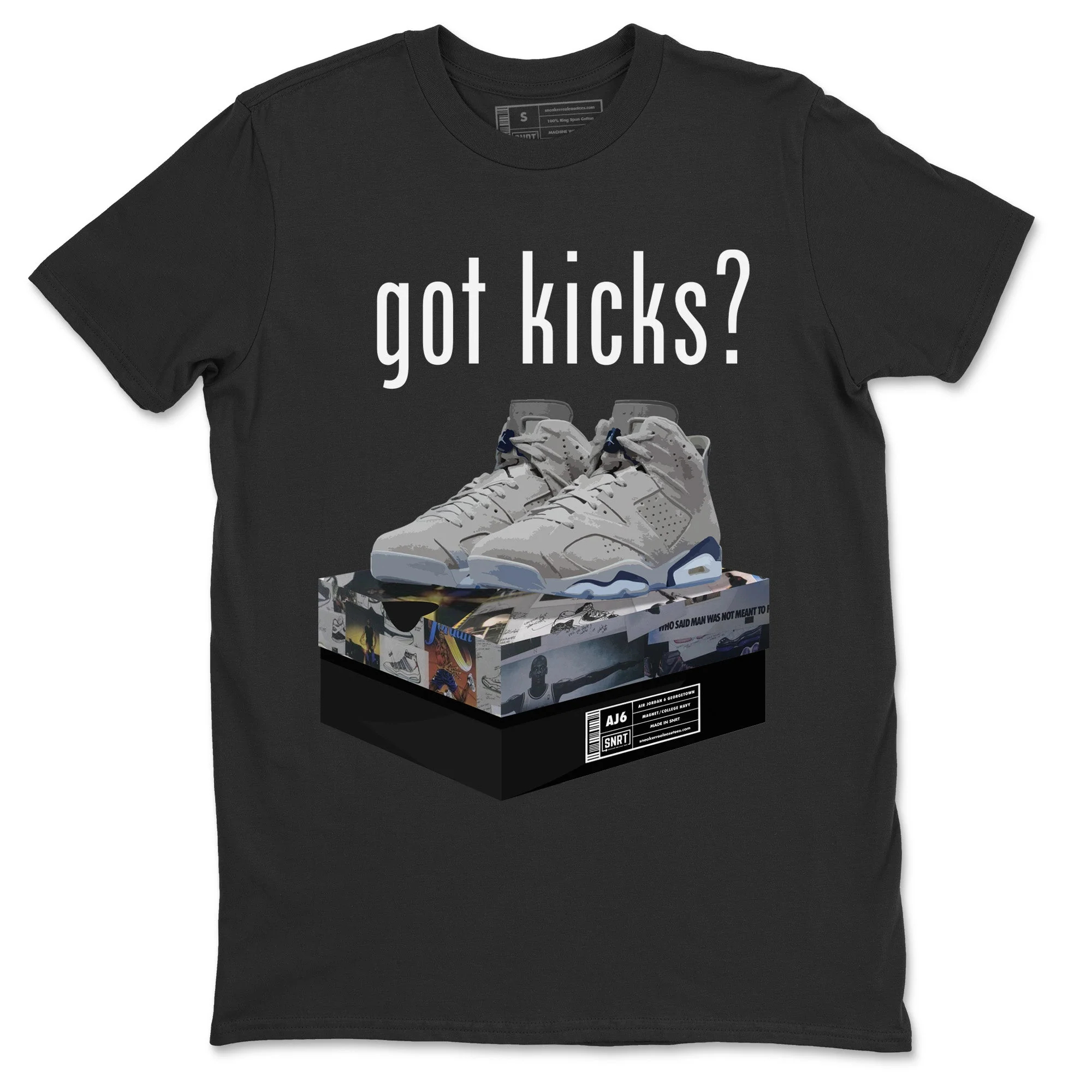 Got Kicks Unisex Tops - Air Jordan 6 Georgetown