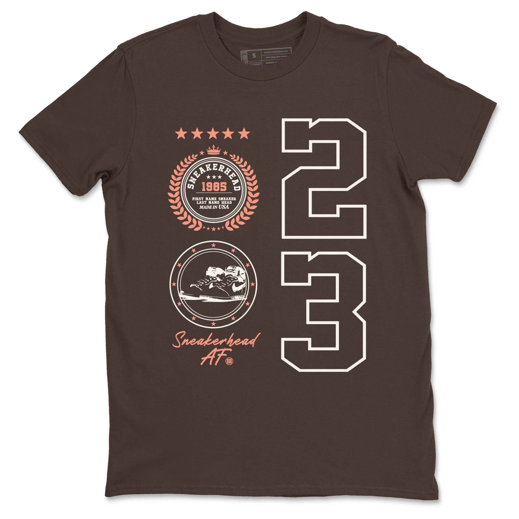 Sneaker Emblem Sneaker Tees - Air Jordan 1 Baroque Brown