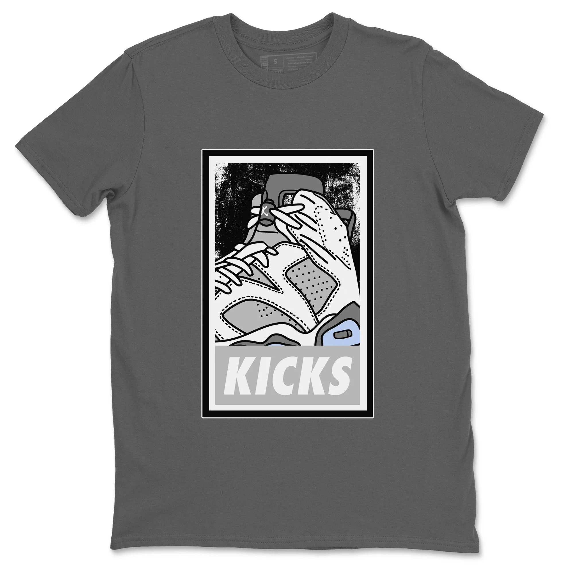 KICKS Unisex Tops - Air Jordan 6 Cool Grey