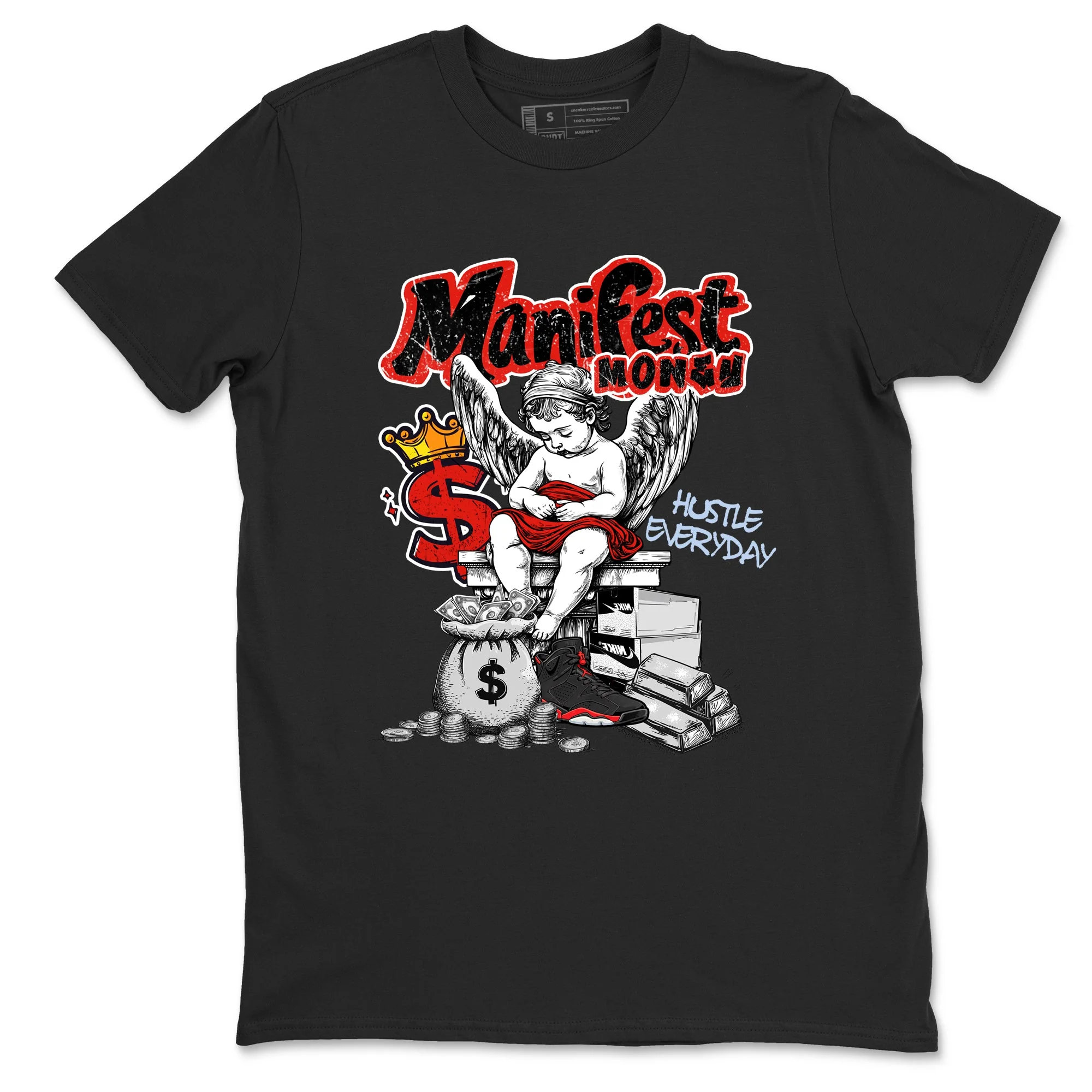 Manifest Money Sneaker Tees - Air Jordan 6 Reverse Infrared
