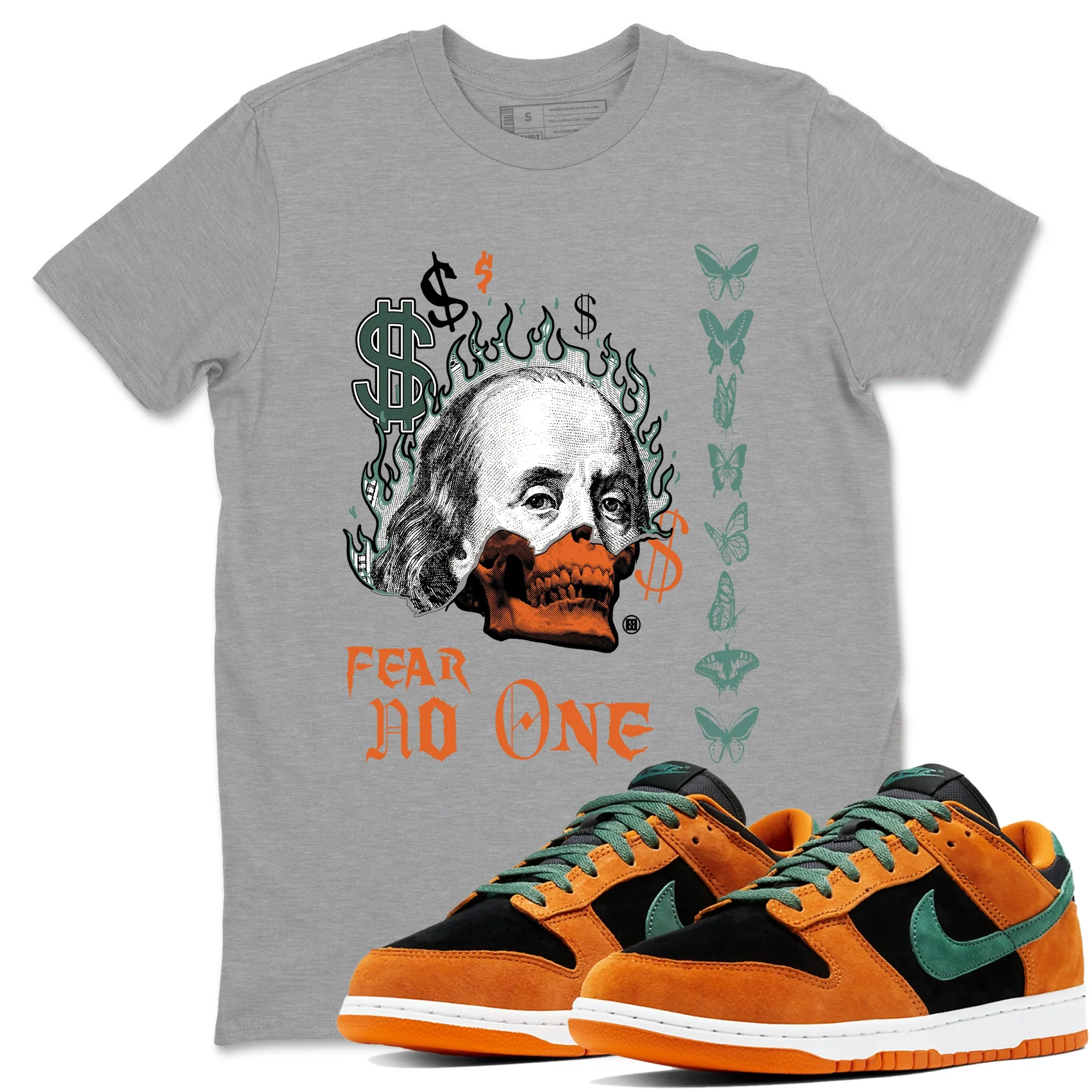 Fear No One Sneaker Tees - Dunk Ceramic