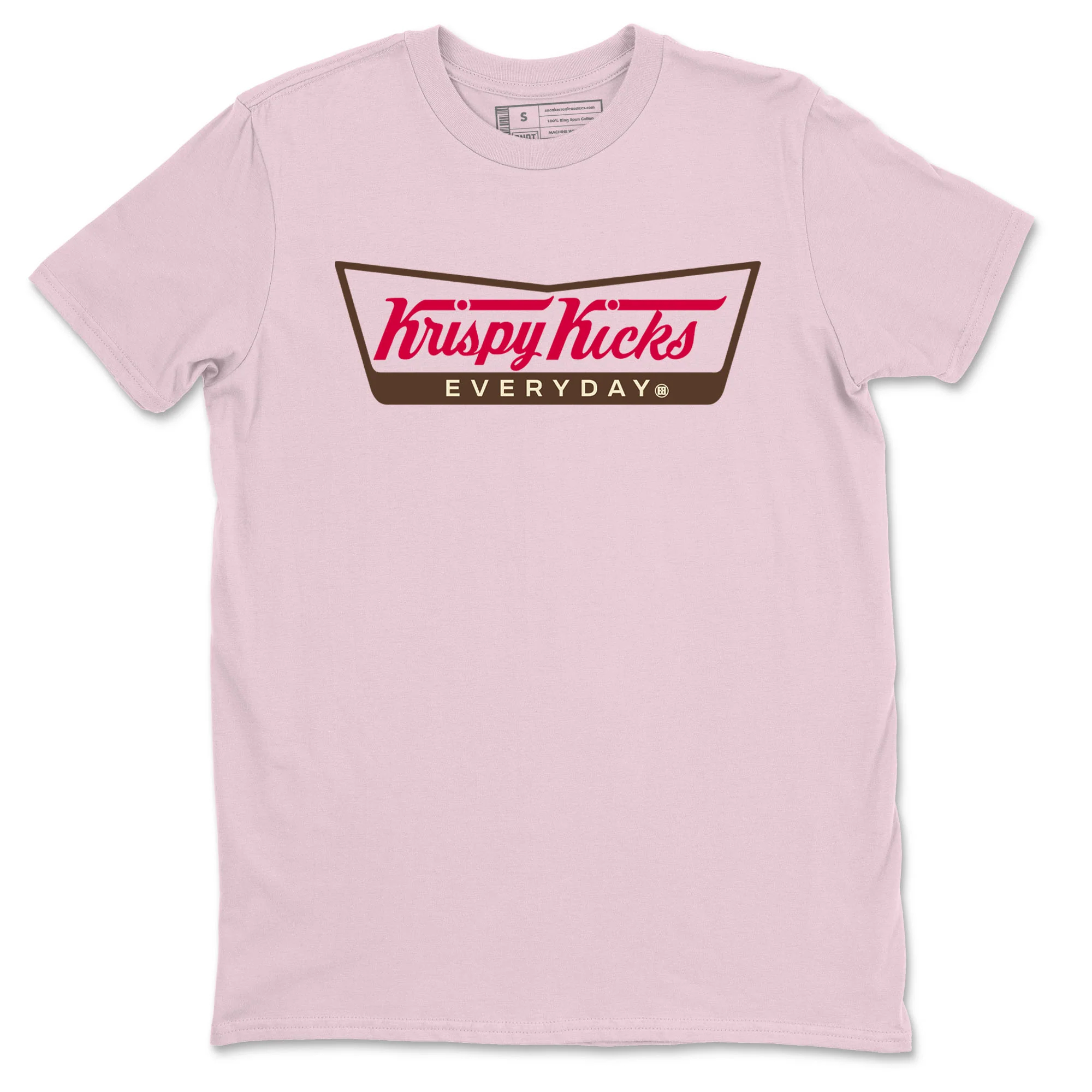 Krispy Kicks Sneaker Tees - Dunk Cacao Wow And Pink Foam