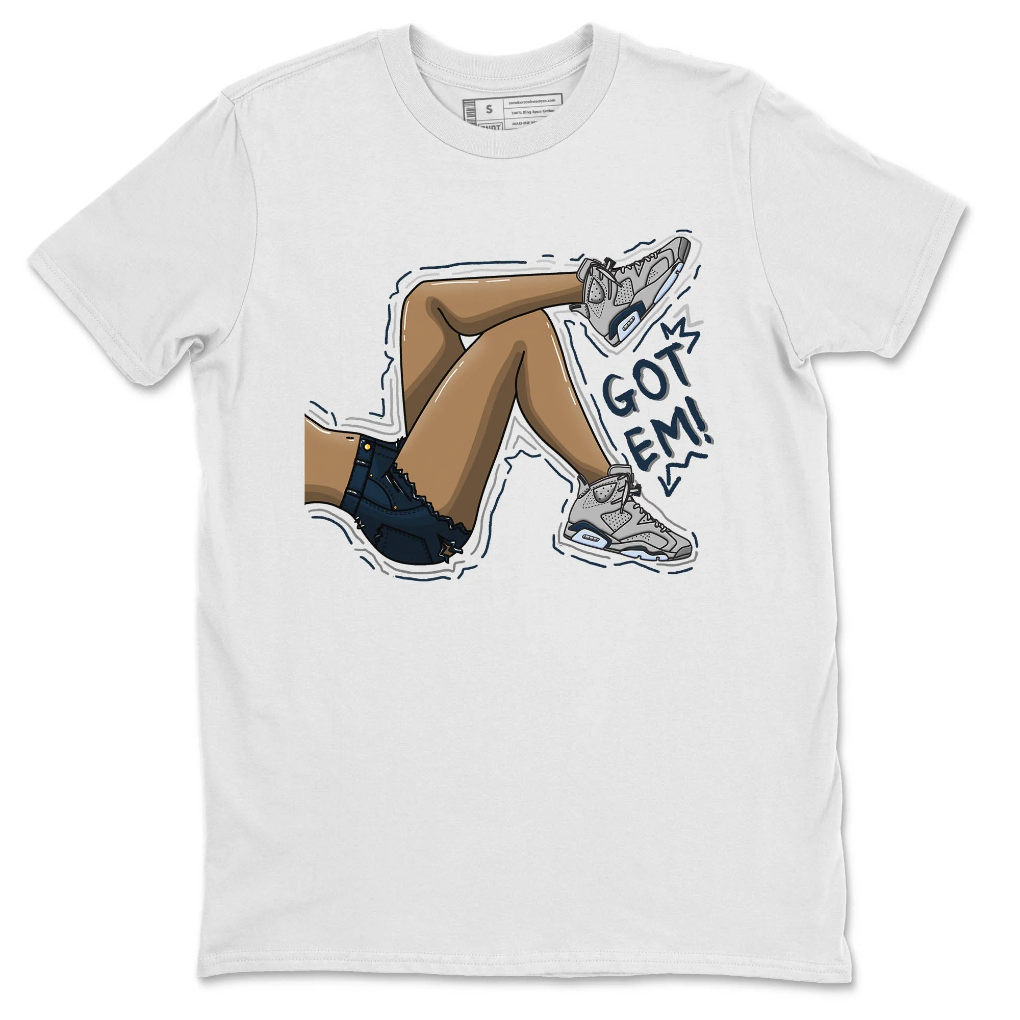 Got Em Legs Unisex Tops - Air Jordan 6 Georgetown