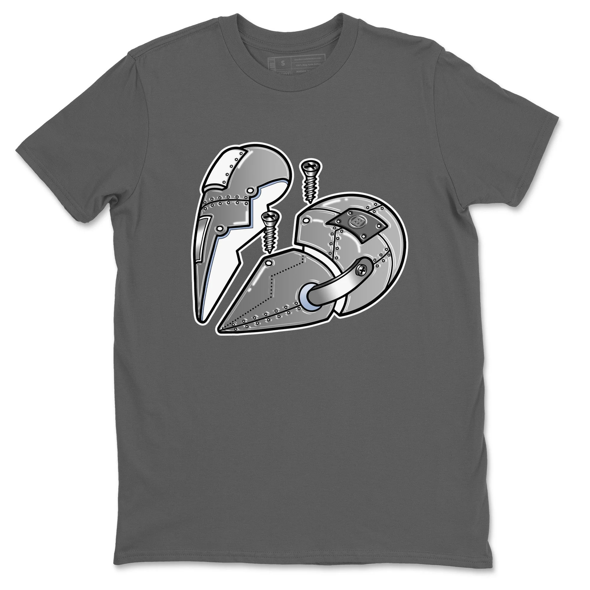 Metal Heart Unisex Tops - Air Jordan 6 Cool Grey