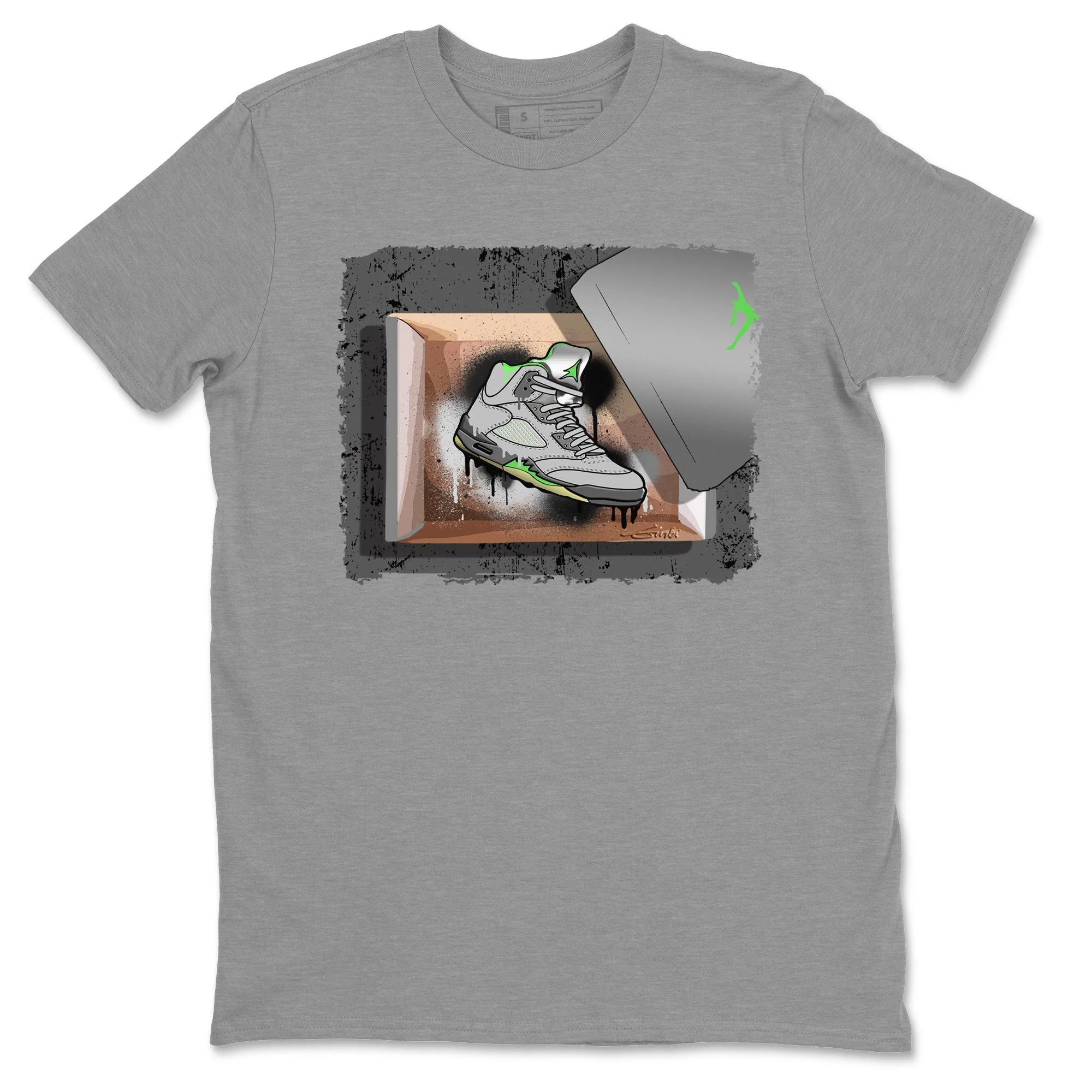 New Kicks Unisex Tops - Air Jordan 5 Green Bean