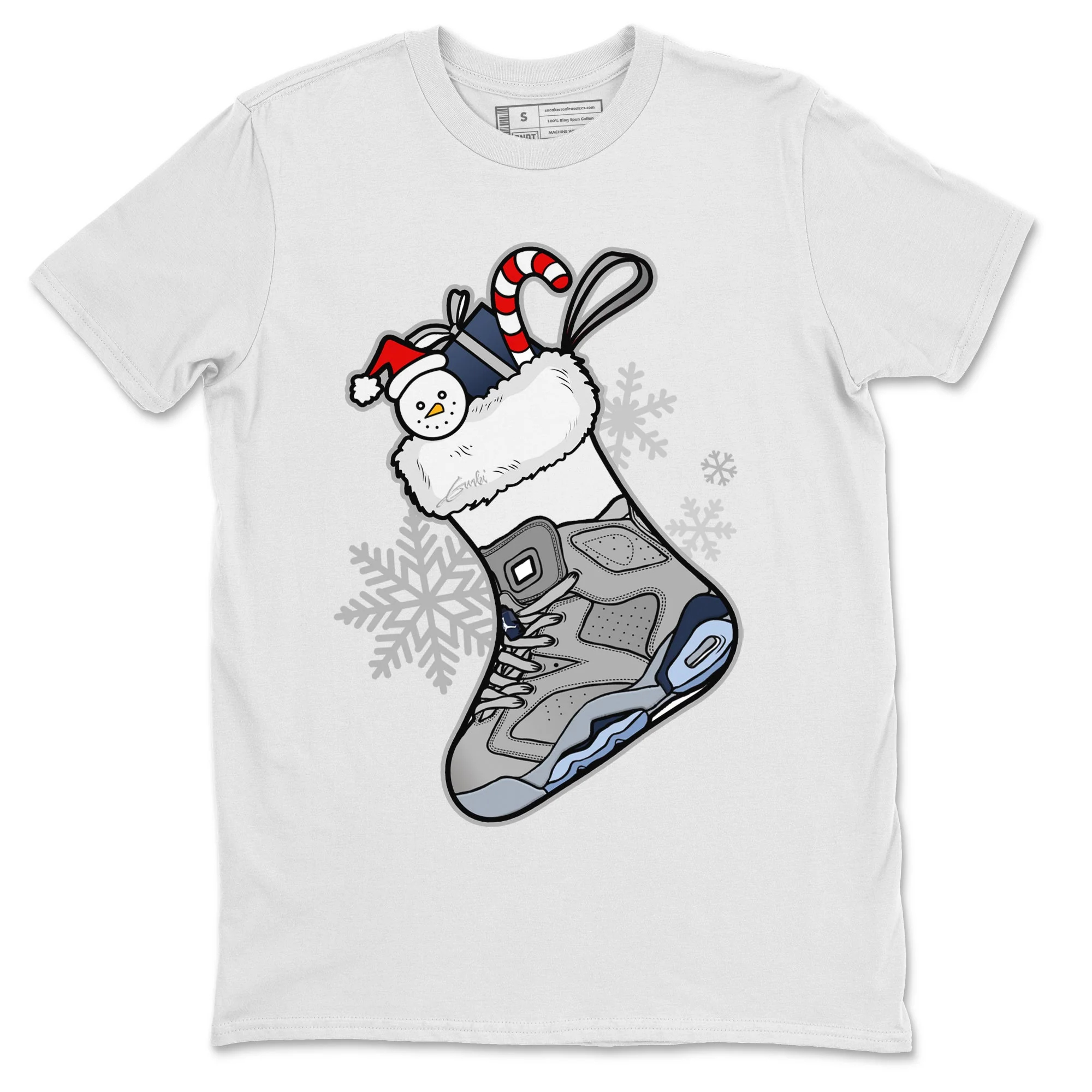 Sneaker Stocking Unisex Tops - Air Jordan 6 Georgetown