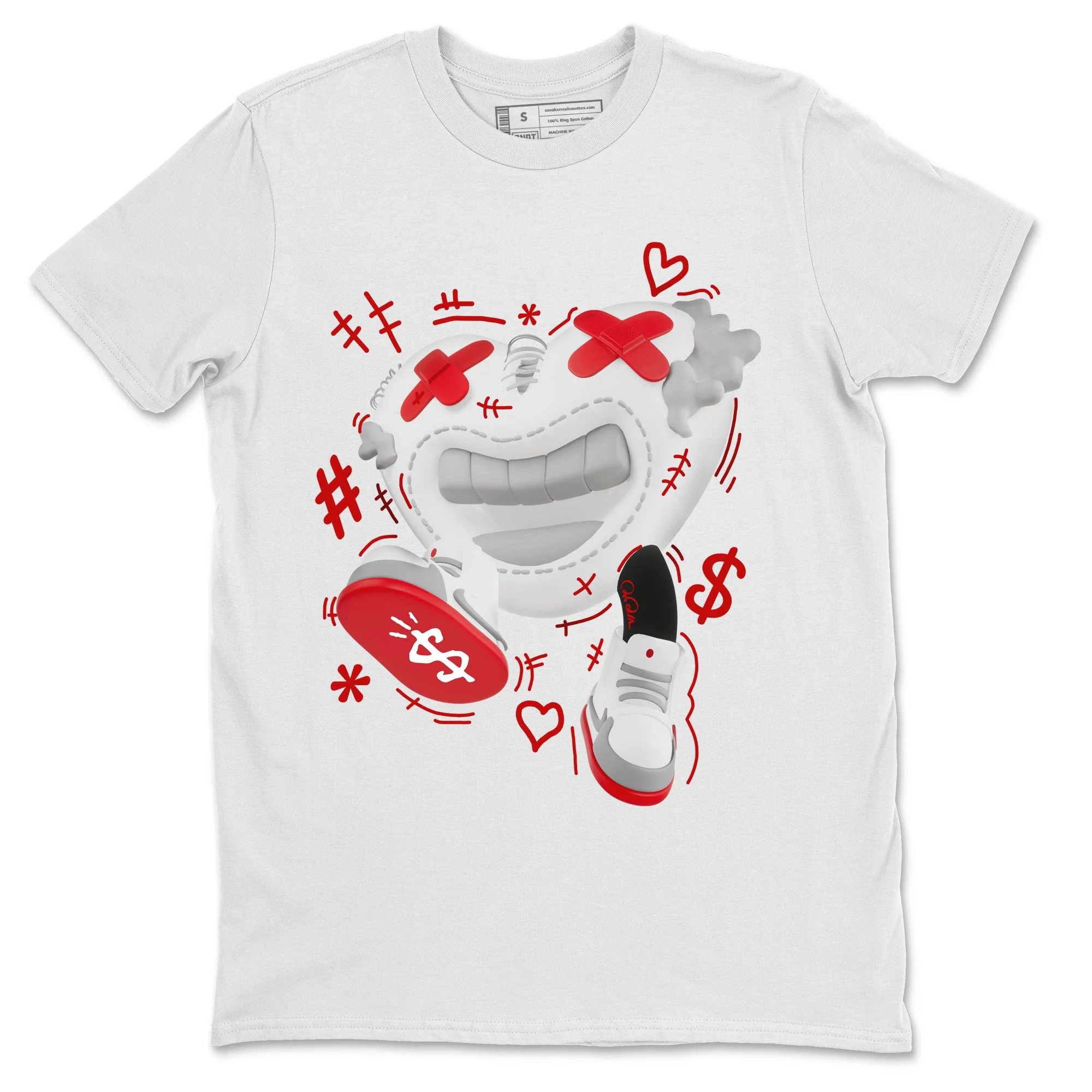 Walk In Love Sneaker Tee - Air Jordan 13 Wolf Grey