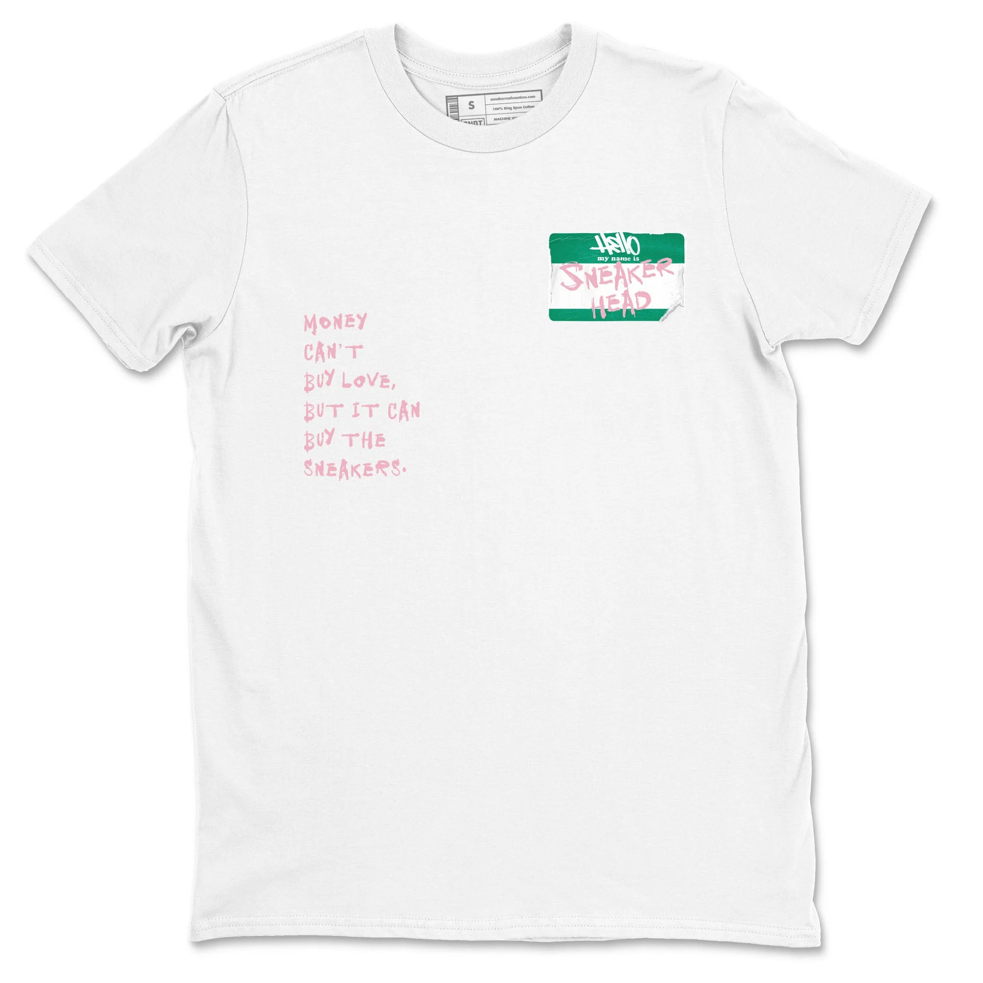 Sneakerhead Badge Sneaker Tees - Dunk Medium Soft Pink Malachite