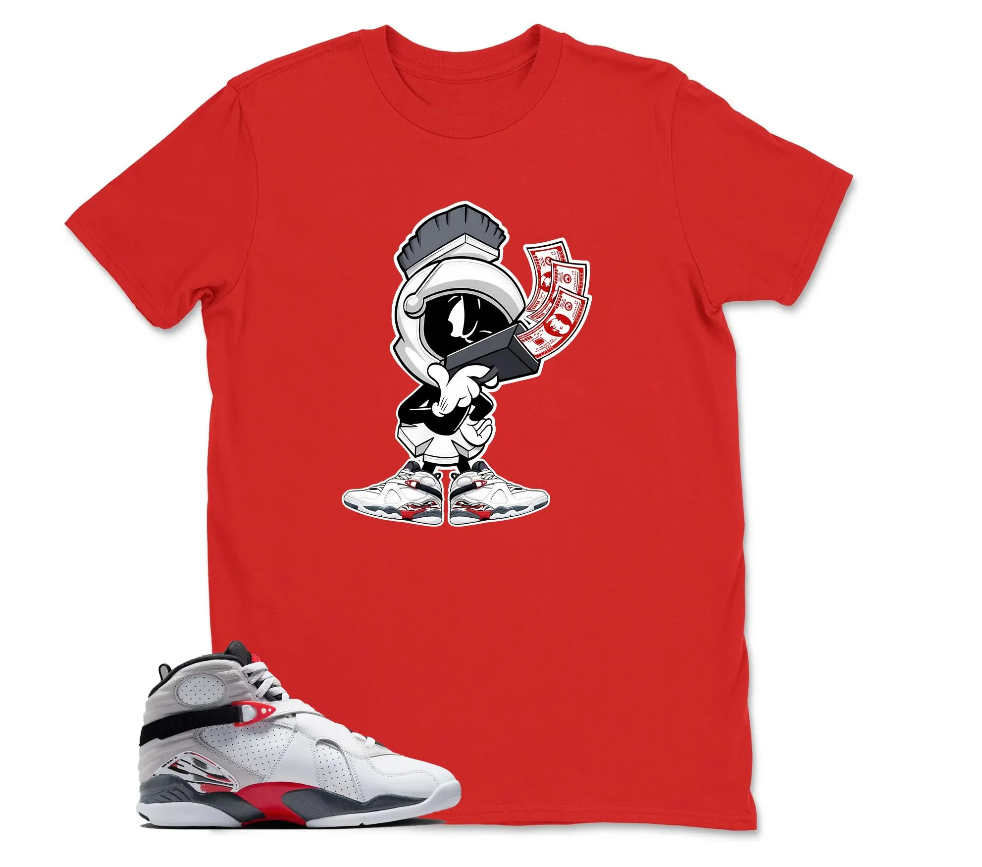 T-Shirt To Match Air Jordan 8 Bugs Bunny 2025, Jordan 8 Bugs Sneaker Matching Shirt, Jordan Match Tee, AJ8 Bugs Sneaker Match Shirt