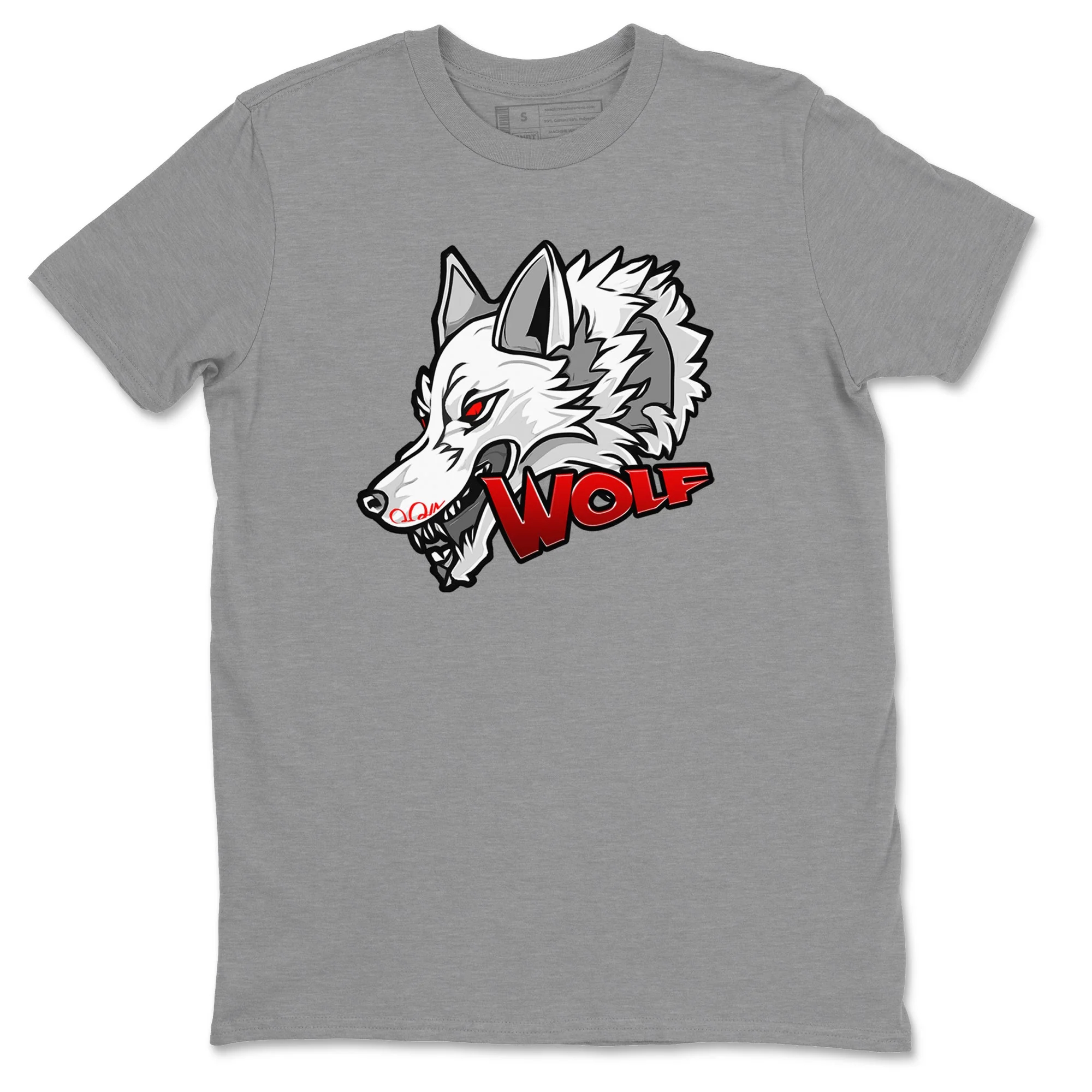Wolf Head Unisex Tops - Air Jordan 13 Wolf Grey