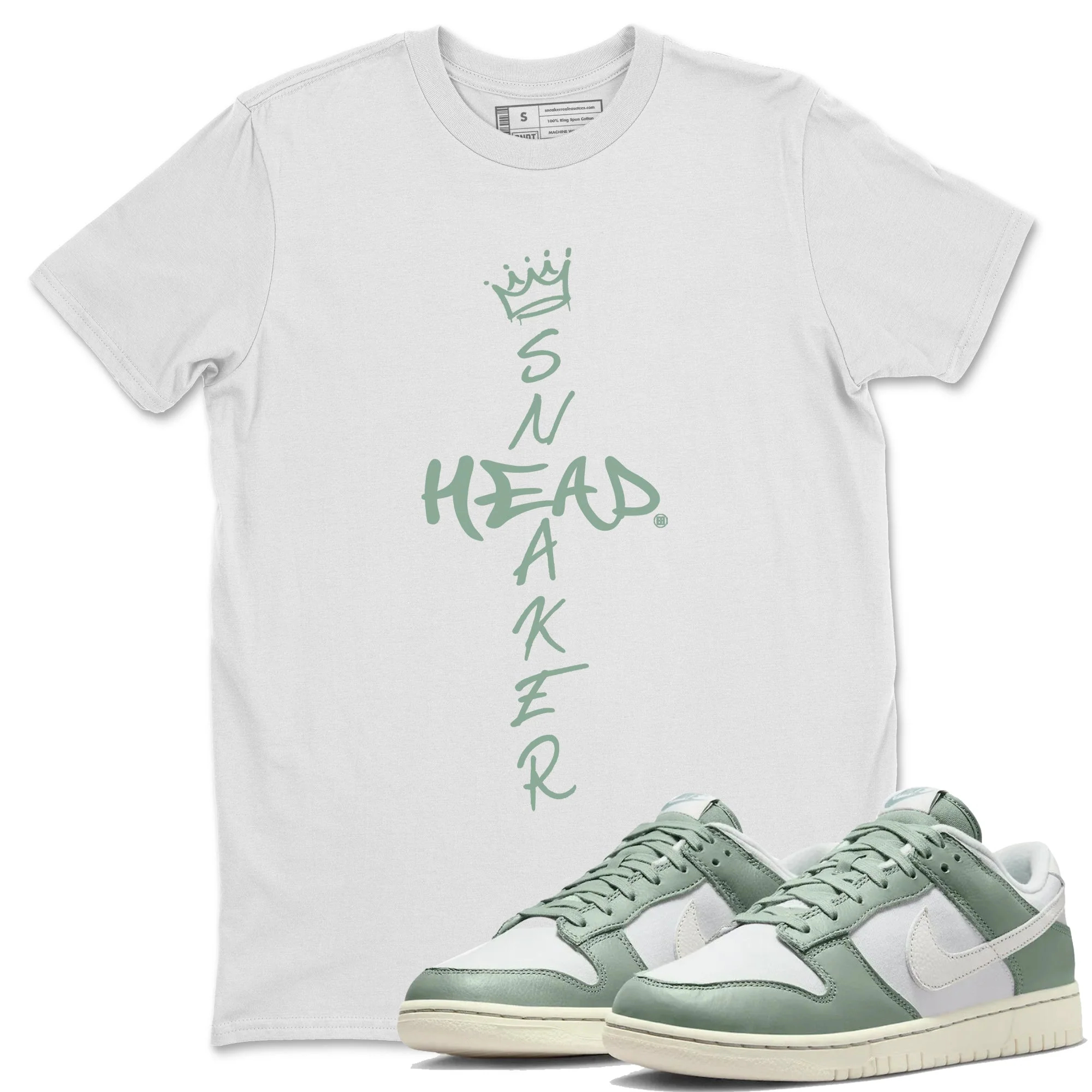 Cross Sneakerhead Unisex Tops - Dunk Mica Green