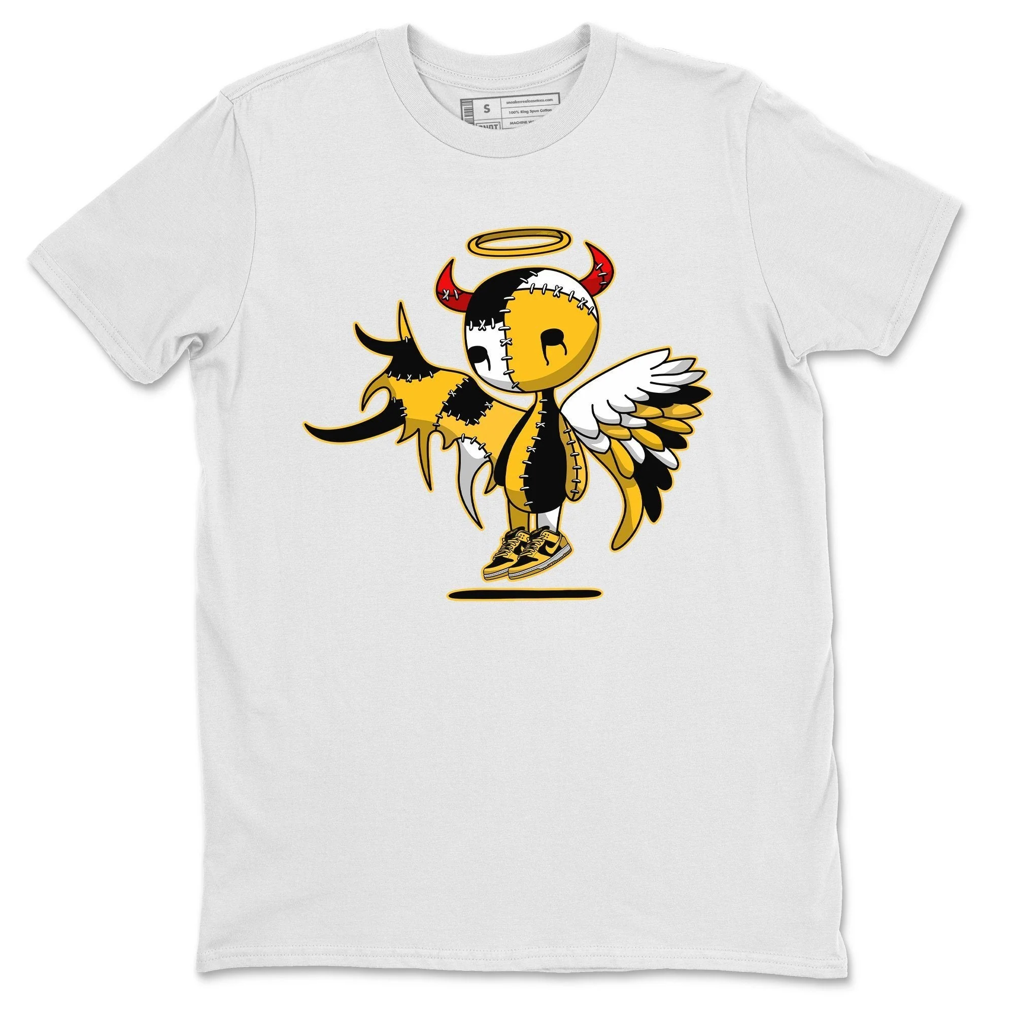 Devil Angel Unisex Tops - Dunk Championship Goldenrod