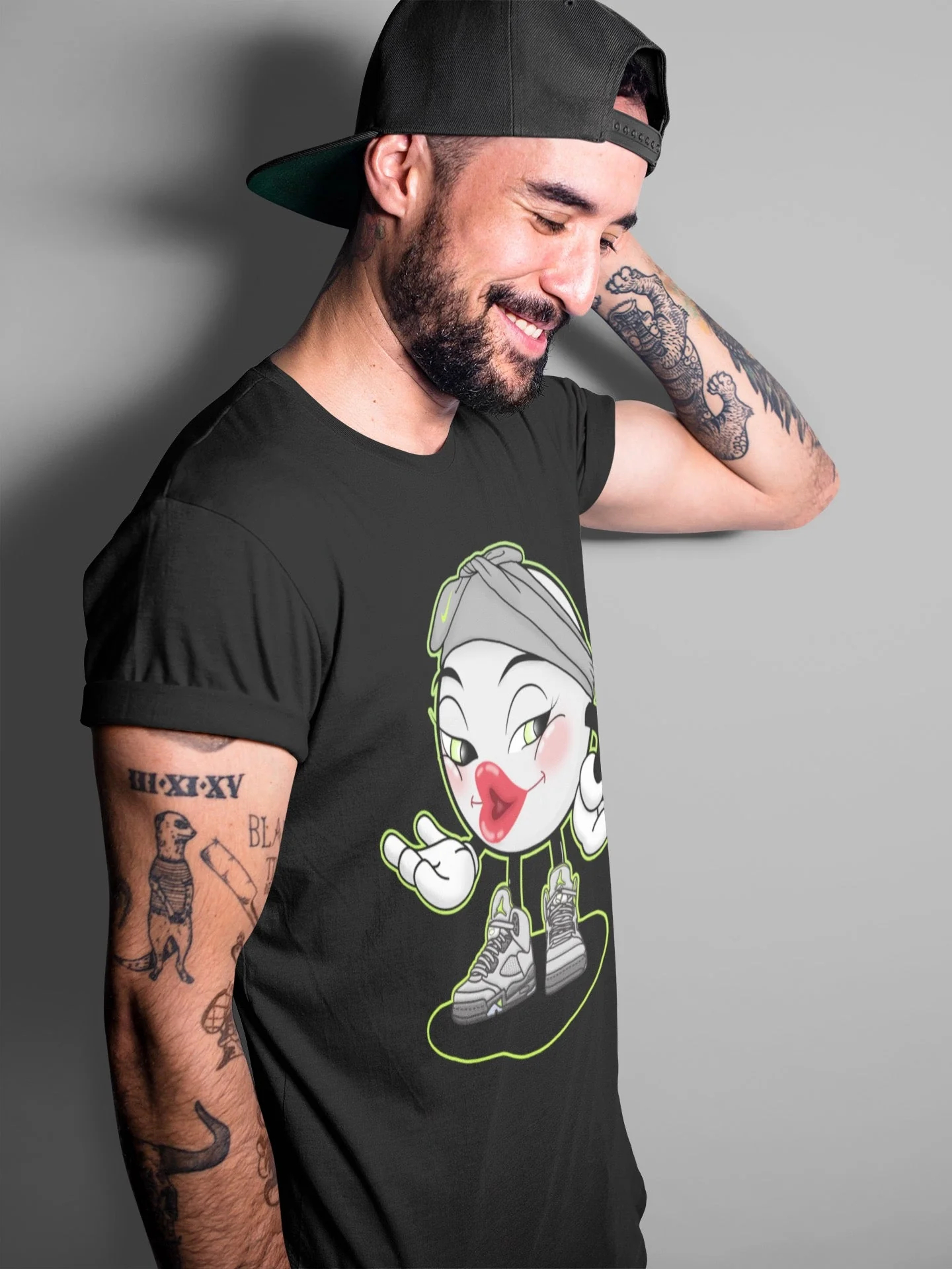 Sexy Chu Unisex Tops - Air Jordan 5 Green Bean