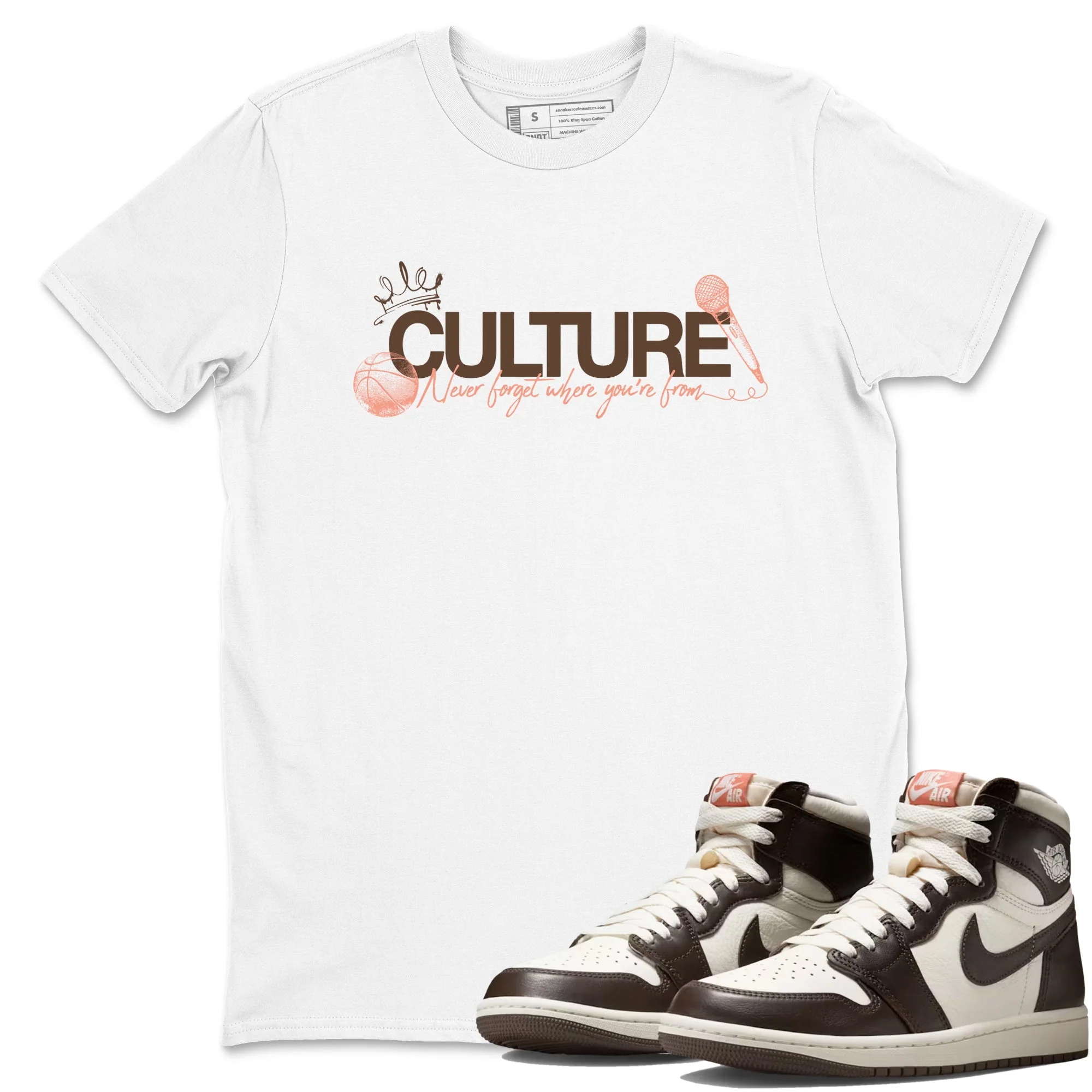 Culture Sneaker Tees - Air Jordan 1 Baroque Brown