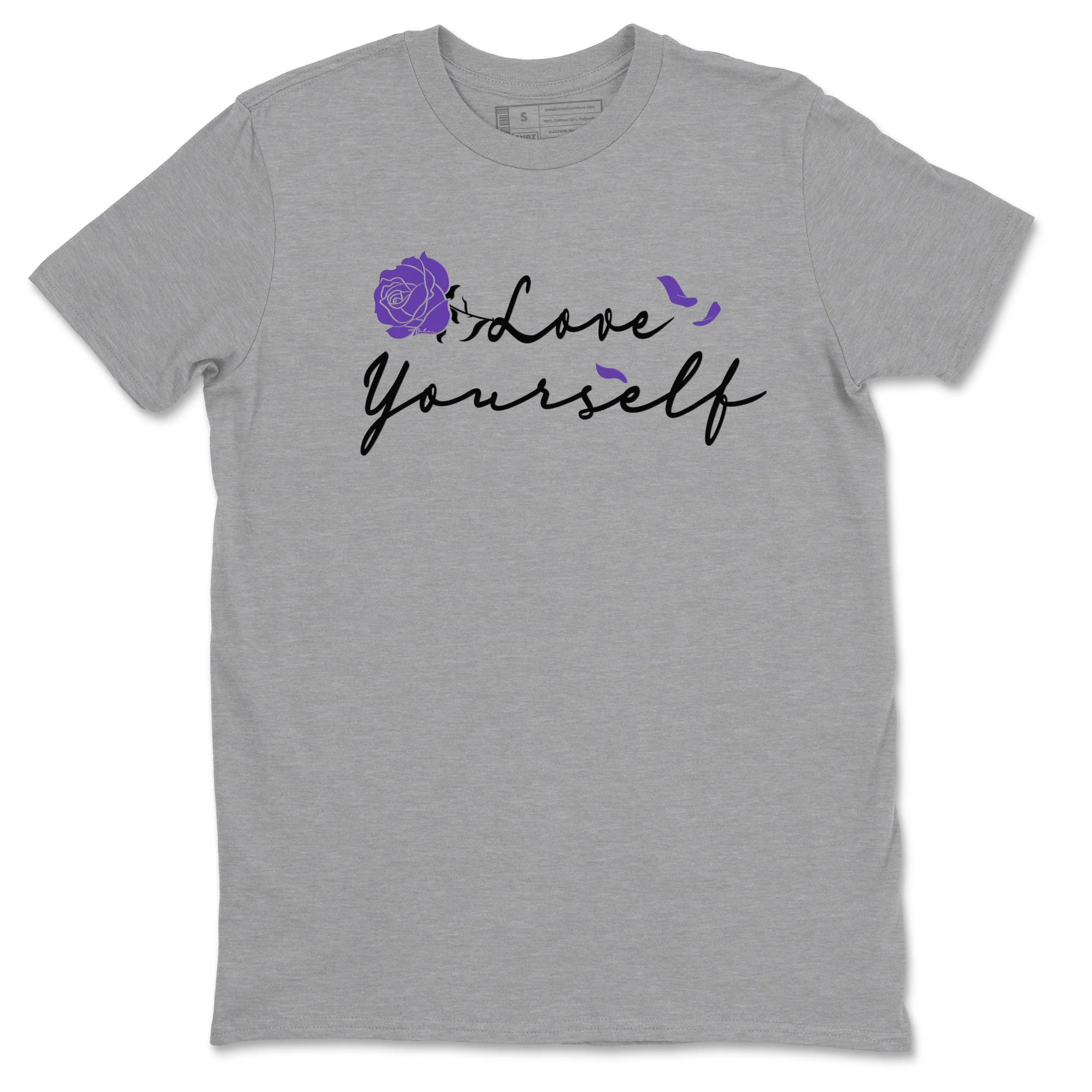 Love Yourself Sneaker Tees - Dunk Low Court Purple