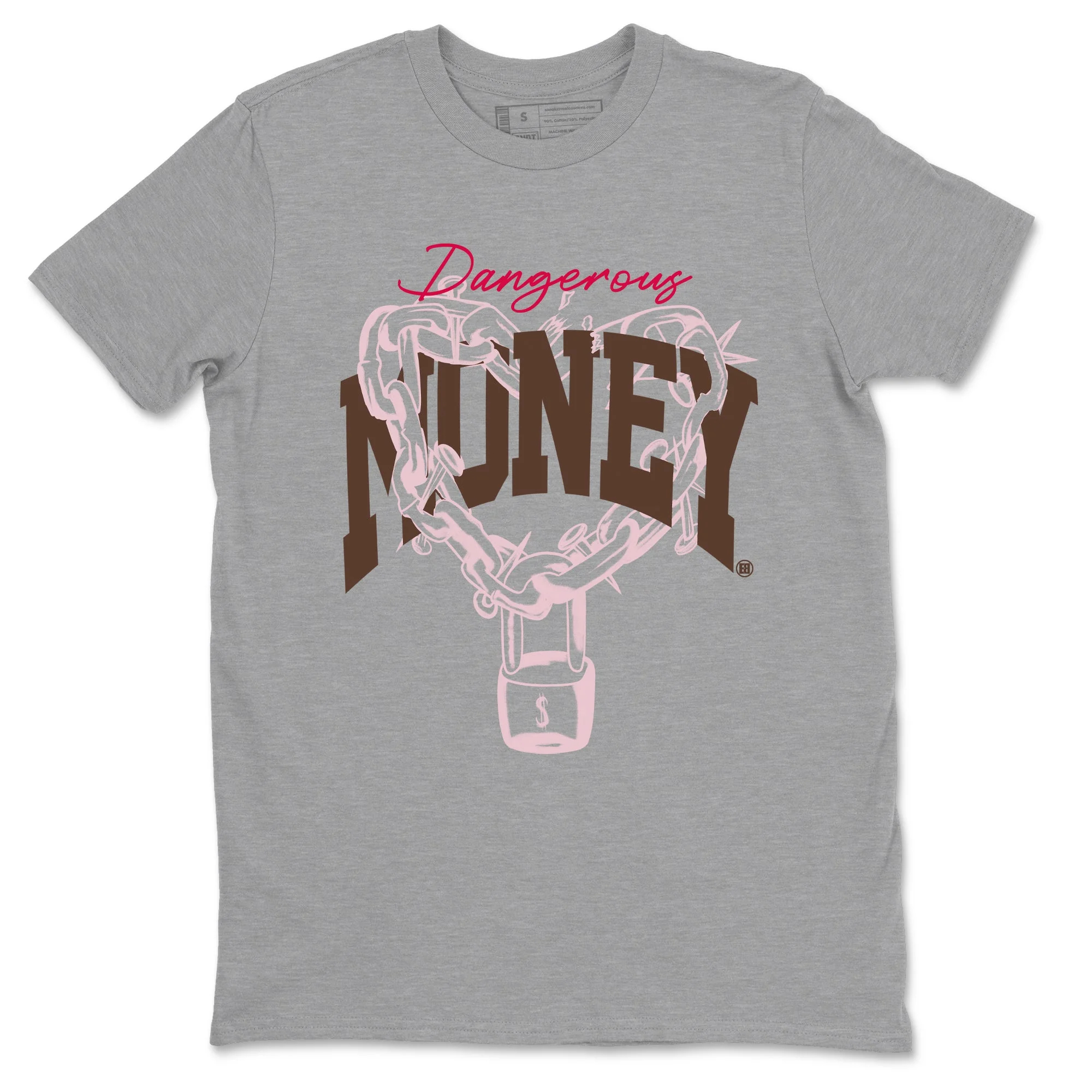 Dangerous Money Sneaker Tees - Dunk Cacao Wow And Pink Foam