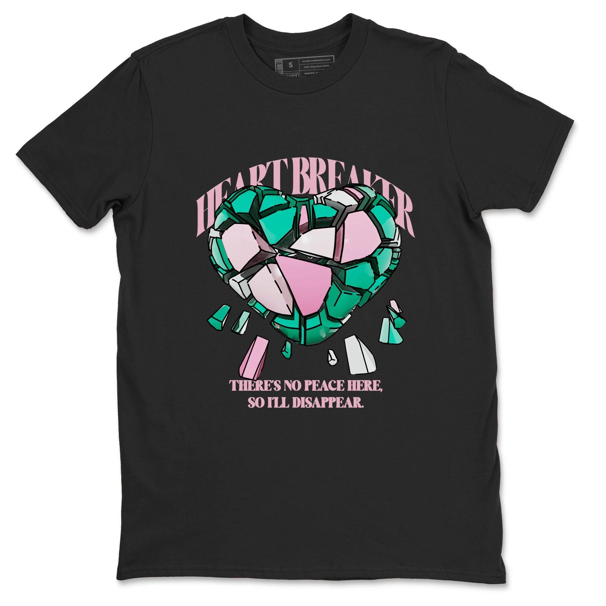 Heart Breaker Sneaker Tees - Dunk Medium Soft Pink Malachite