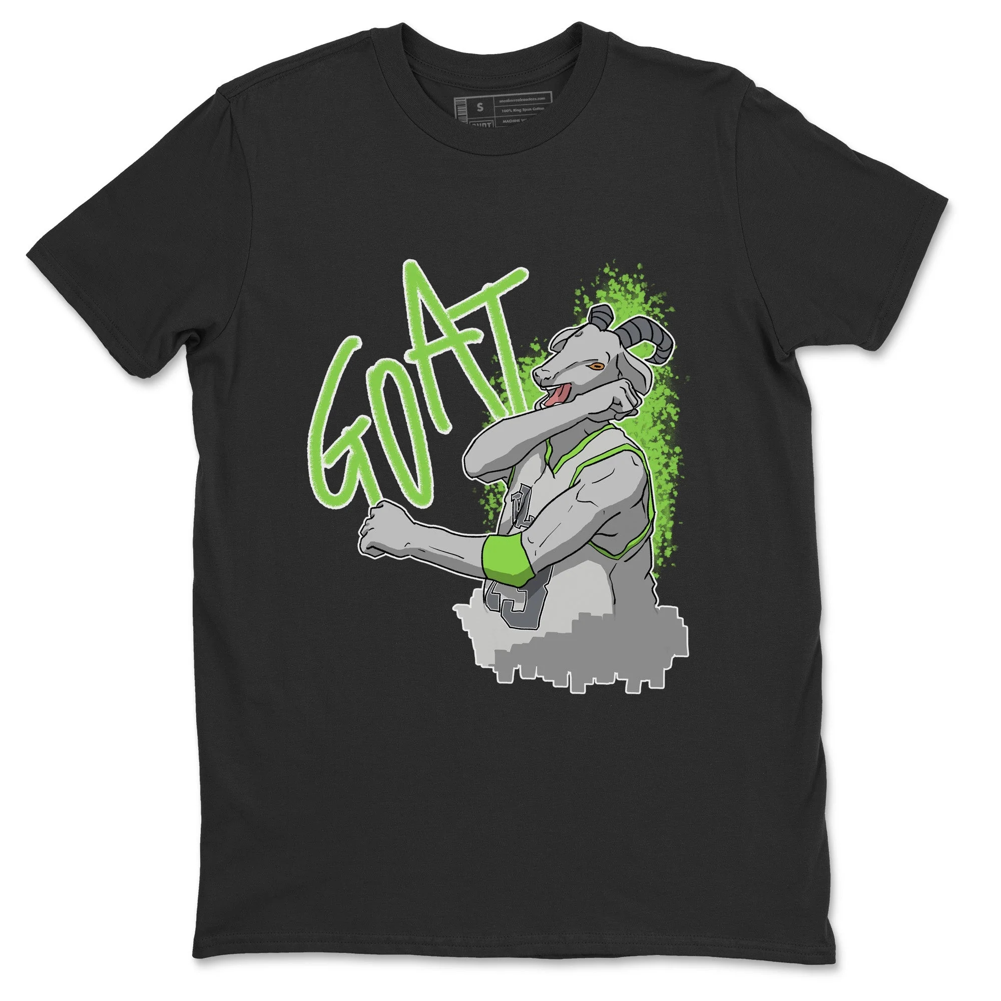 Screaming Goat Unisex Tops - Air Jordan 5 Green Bean