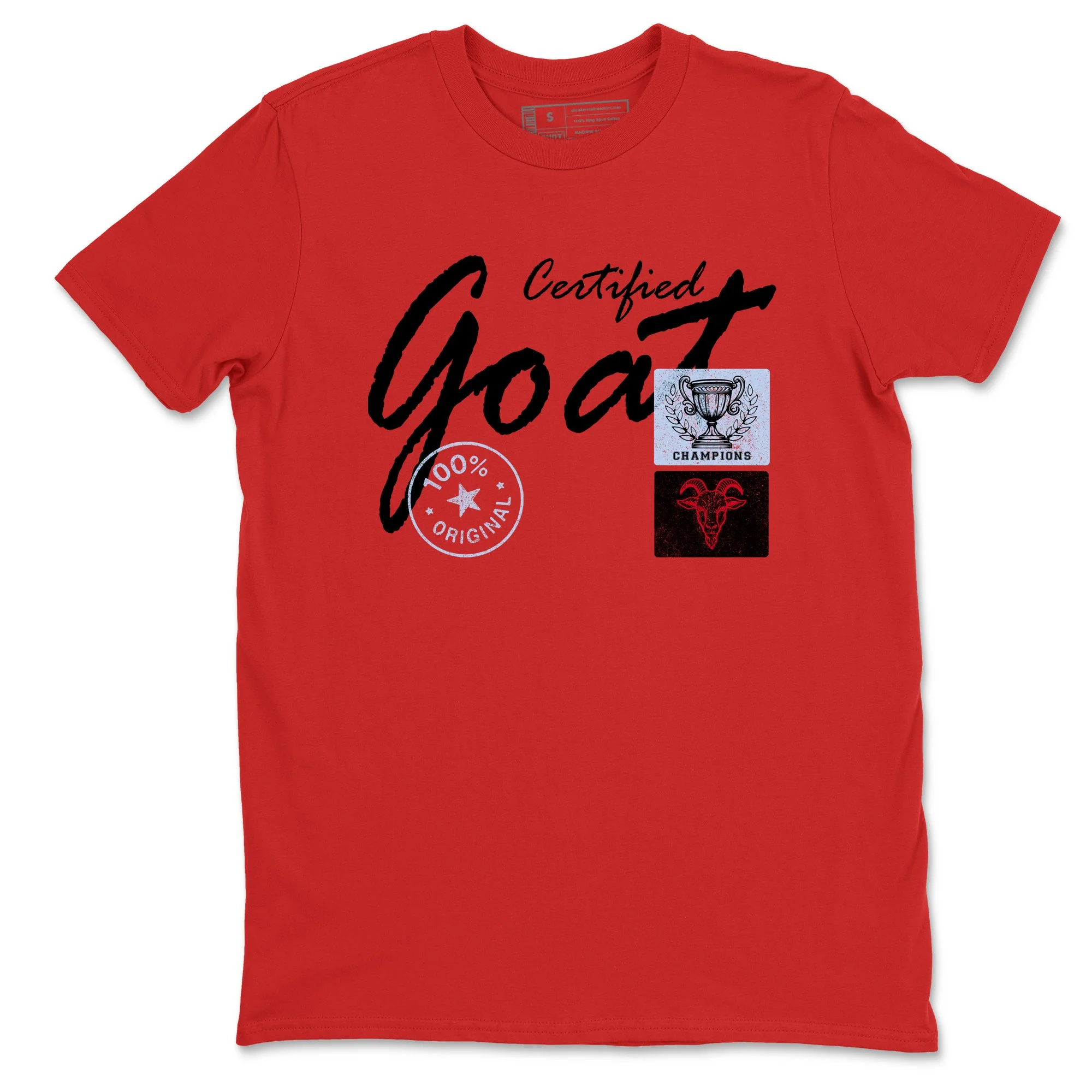 Certified Goat Sneaker Tees - Air Jordan 6 Reverse Infrared