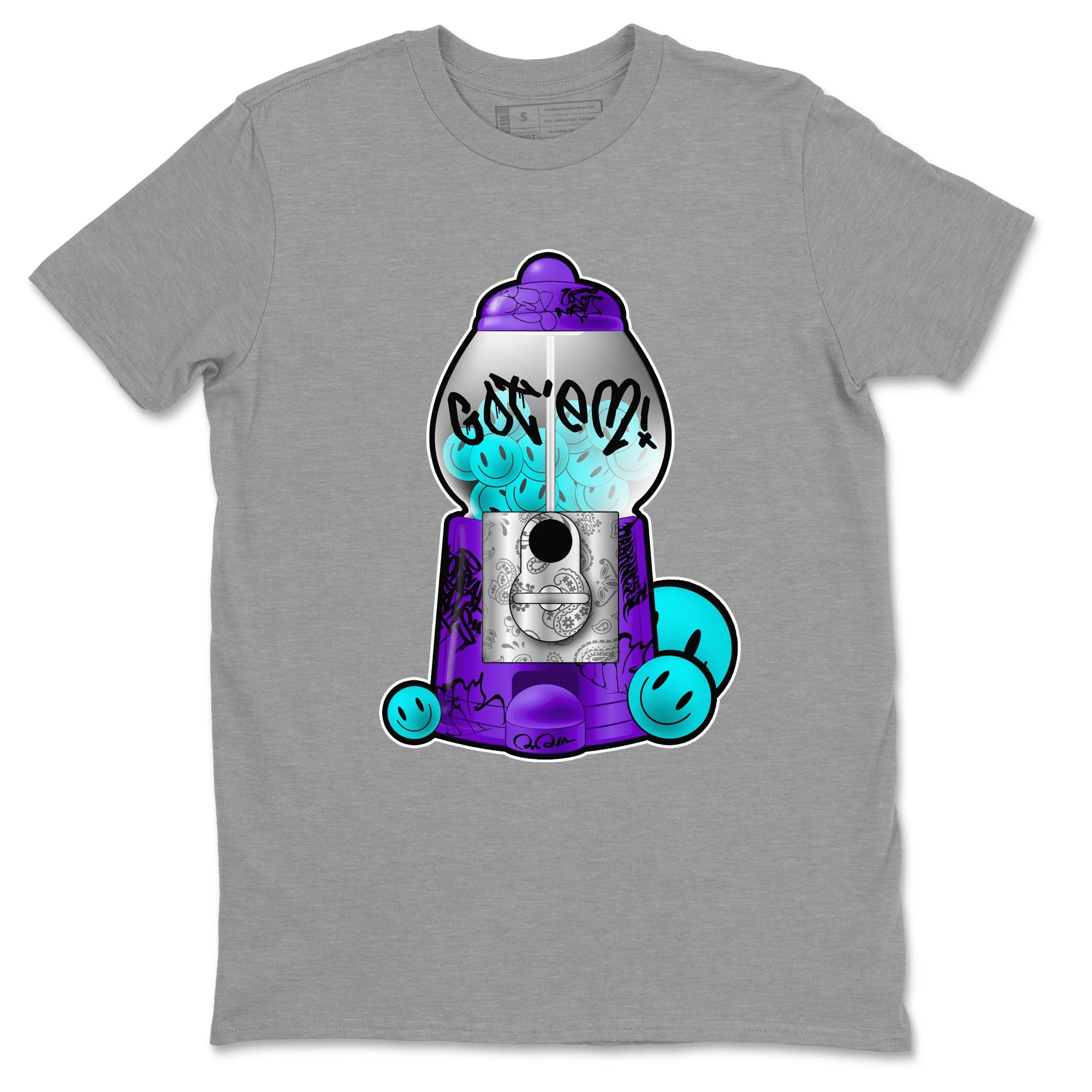 Gumball Machine Sneaker Tee - Air Jordan 6 Aqua