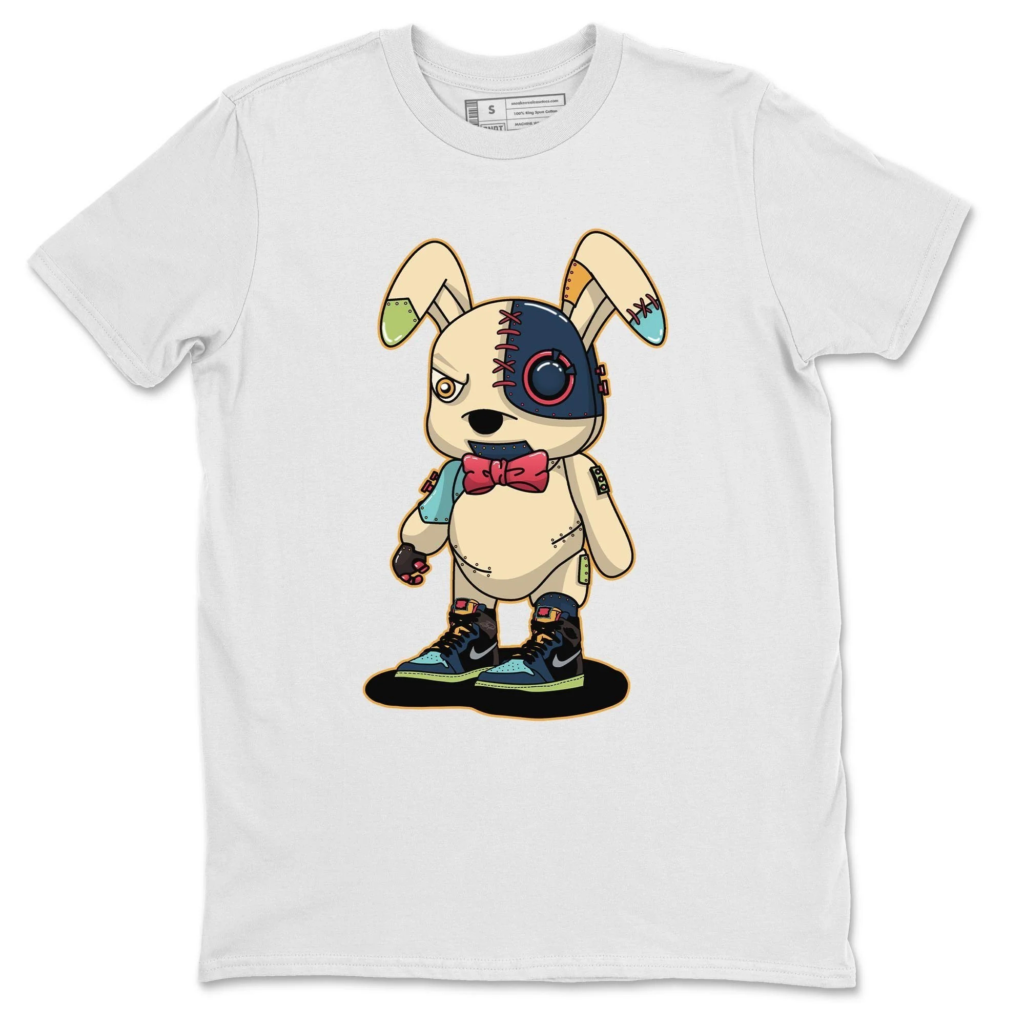 Cyborg Bunny Unisex Tops - Air Jordan 1 Bio Hack