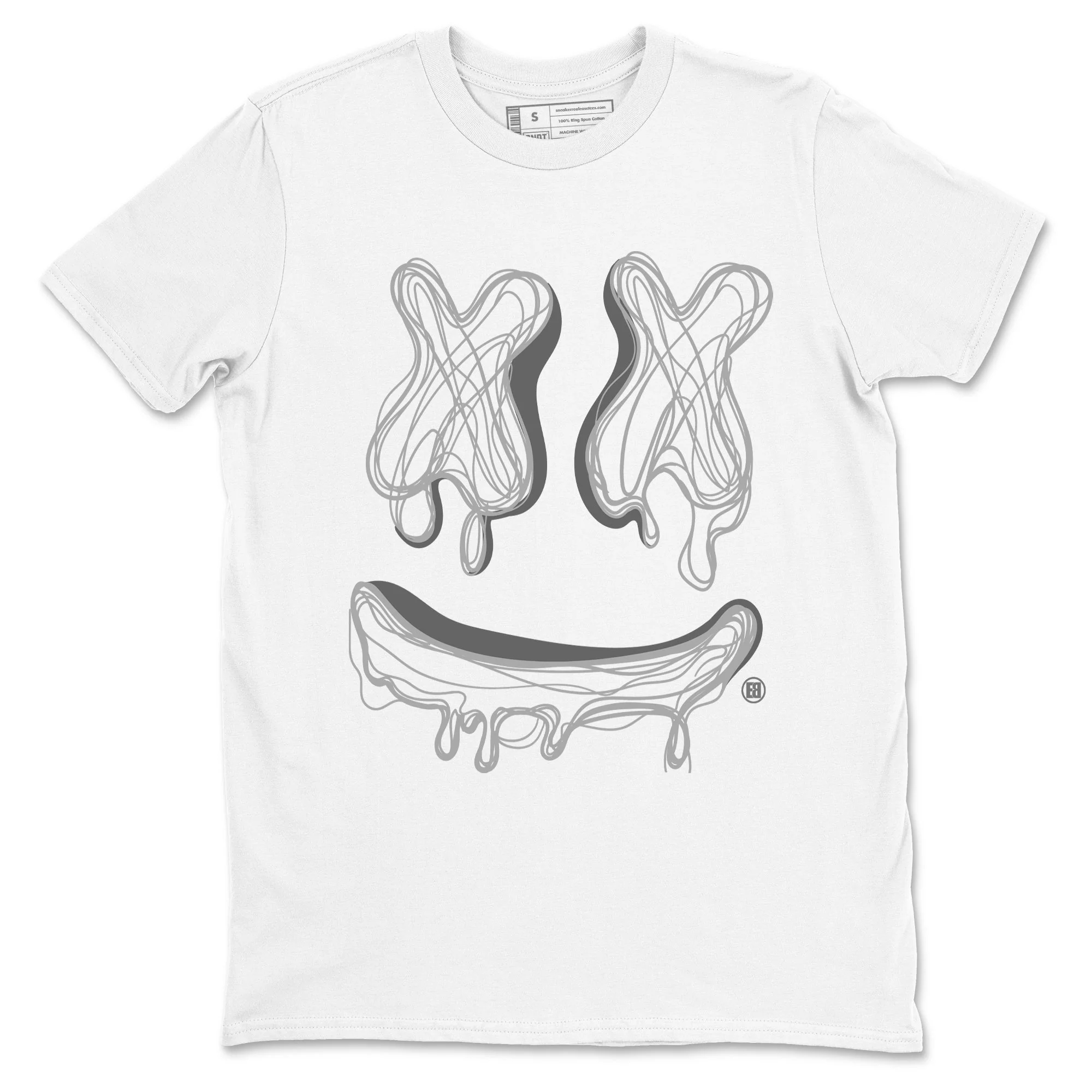 Smile Doodle Sneaker Tees - Air Jordan 9 Cool Grey