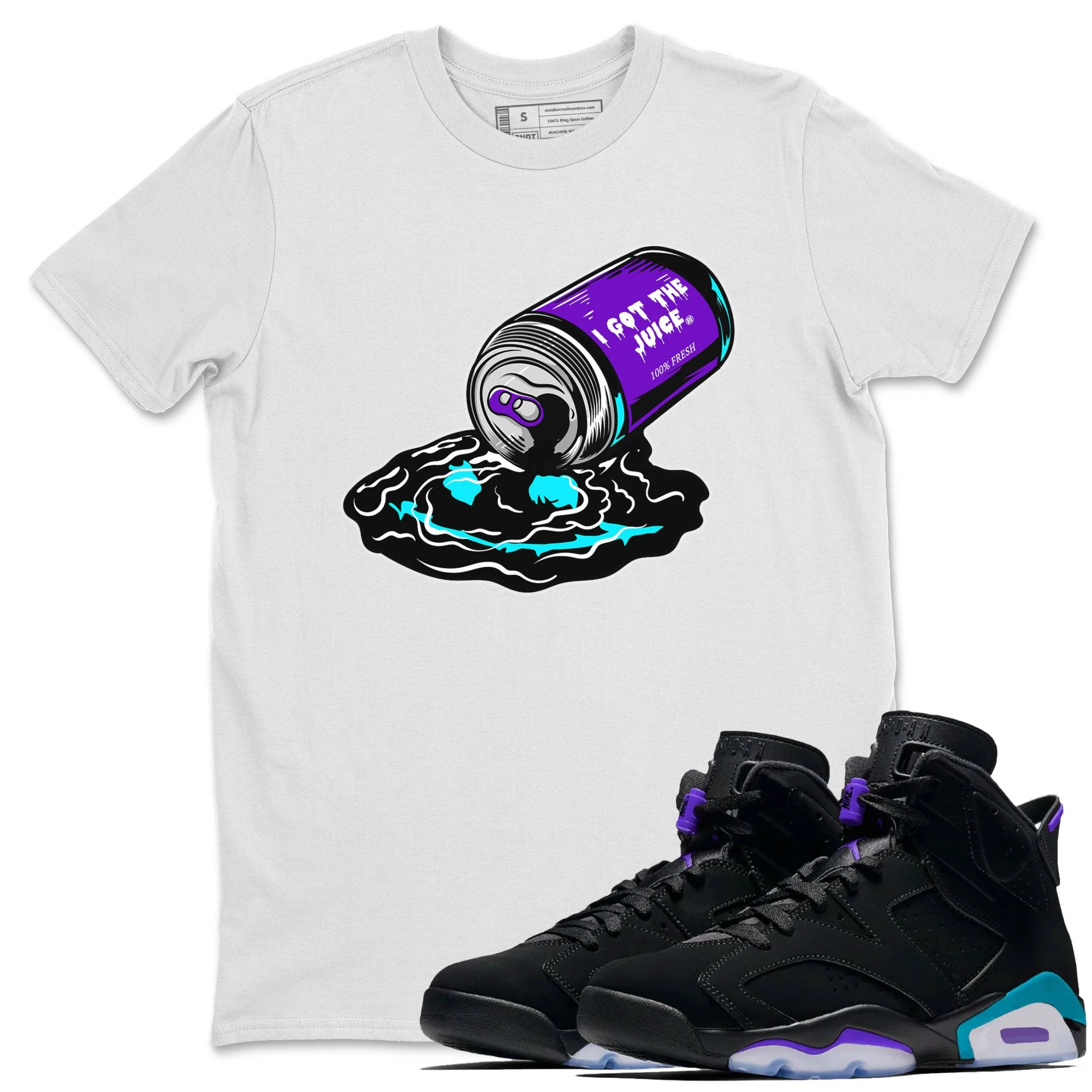 I Got The Juice Sneaker Tee - Air Jordan 6 Aqua