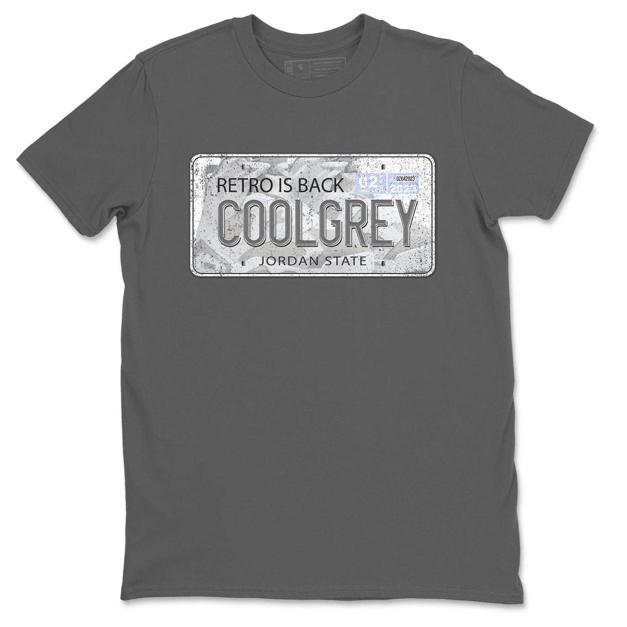 Jordan Plate Unisex Tops - Air Jordan 6 Cool Grey