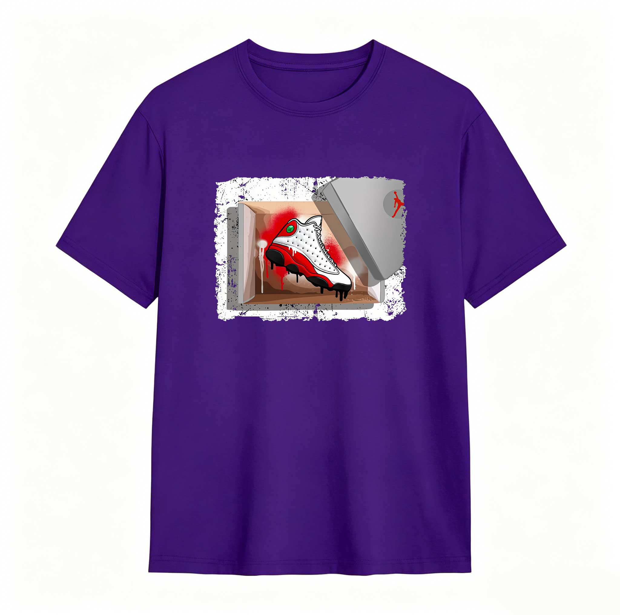 New Kicks Sneaker Tees - Match Air Jordan 13 University Red