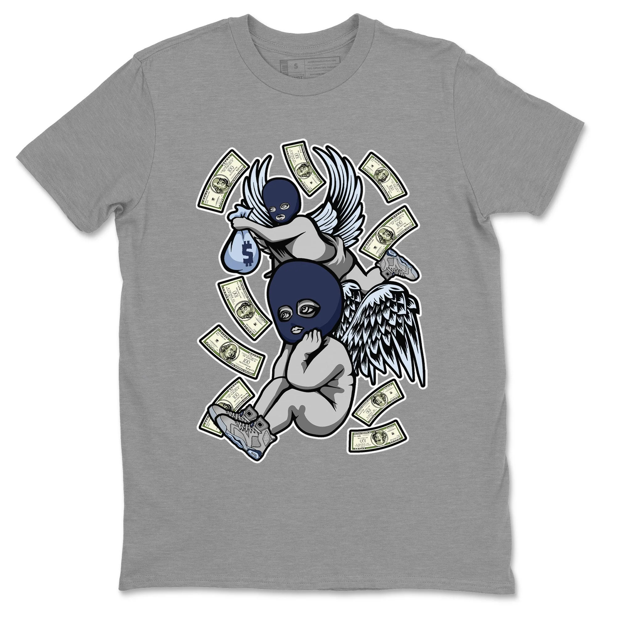 Hustle Angels Unisex Tops - Air Jordan 6 Georgetown