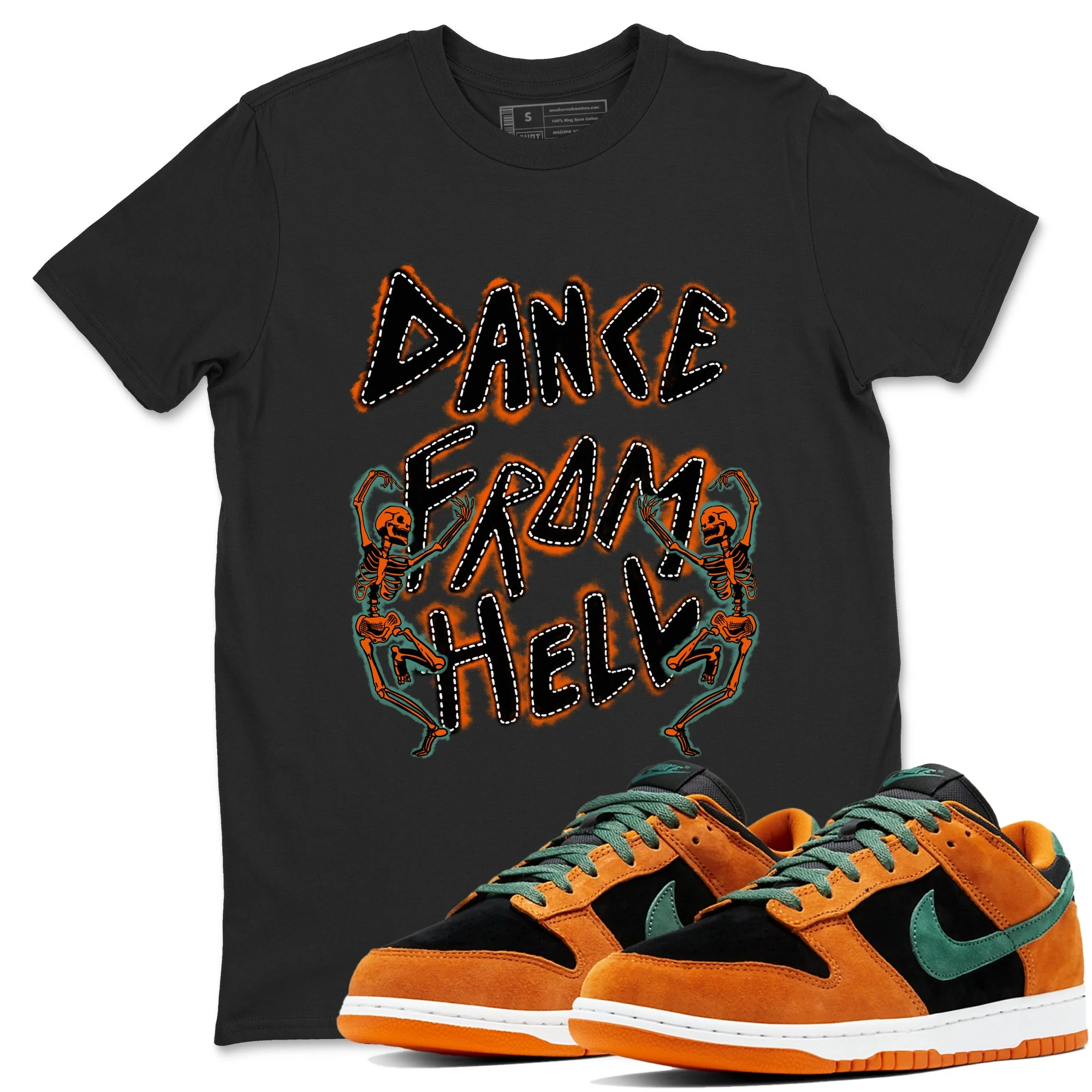 Dance From Hell Sneaker Tees - Dunk Ceramic