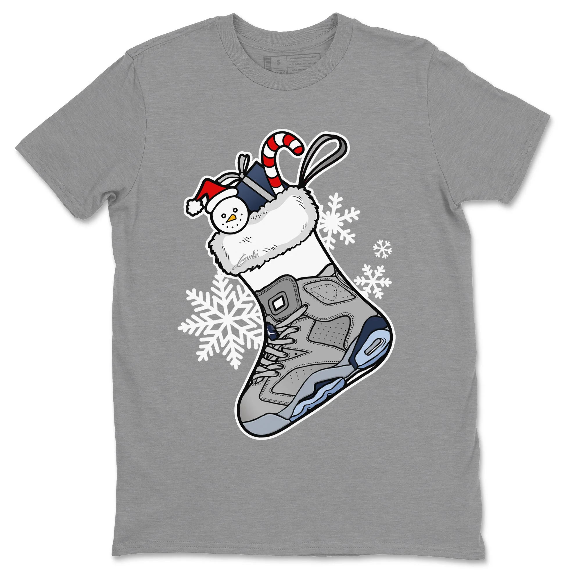 Sneaker Stocking Unisex Tops - Air Jordan 6 Georgetown