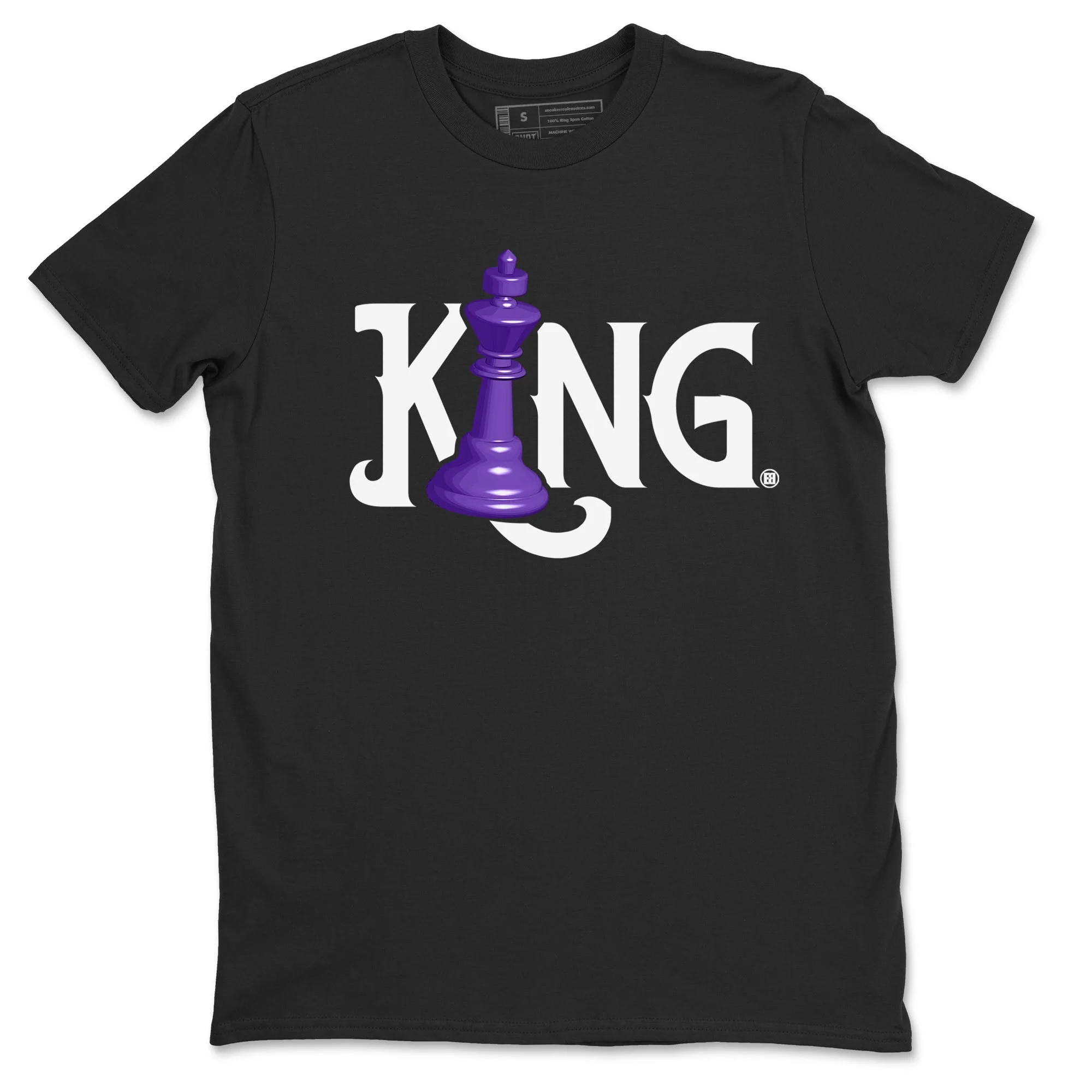Chess King Sneaker Tees - Dunk Low Court Purple