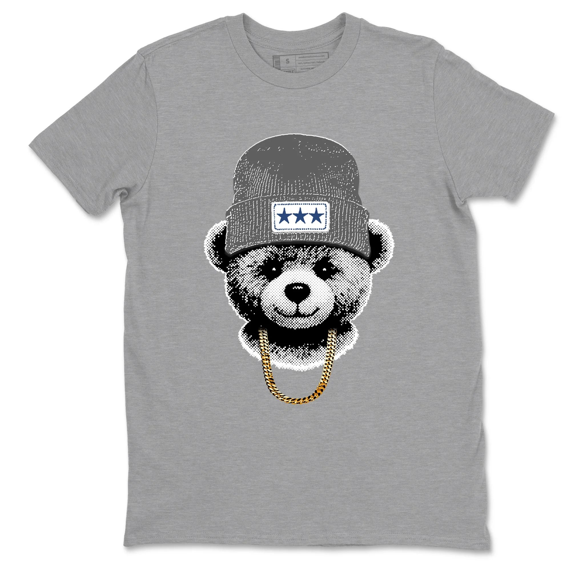 Gangster Teddy Sneaker Tees - Air Jordan 9 Flint Grey