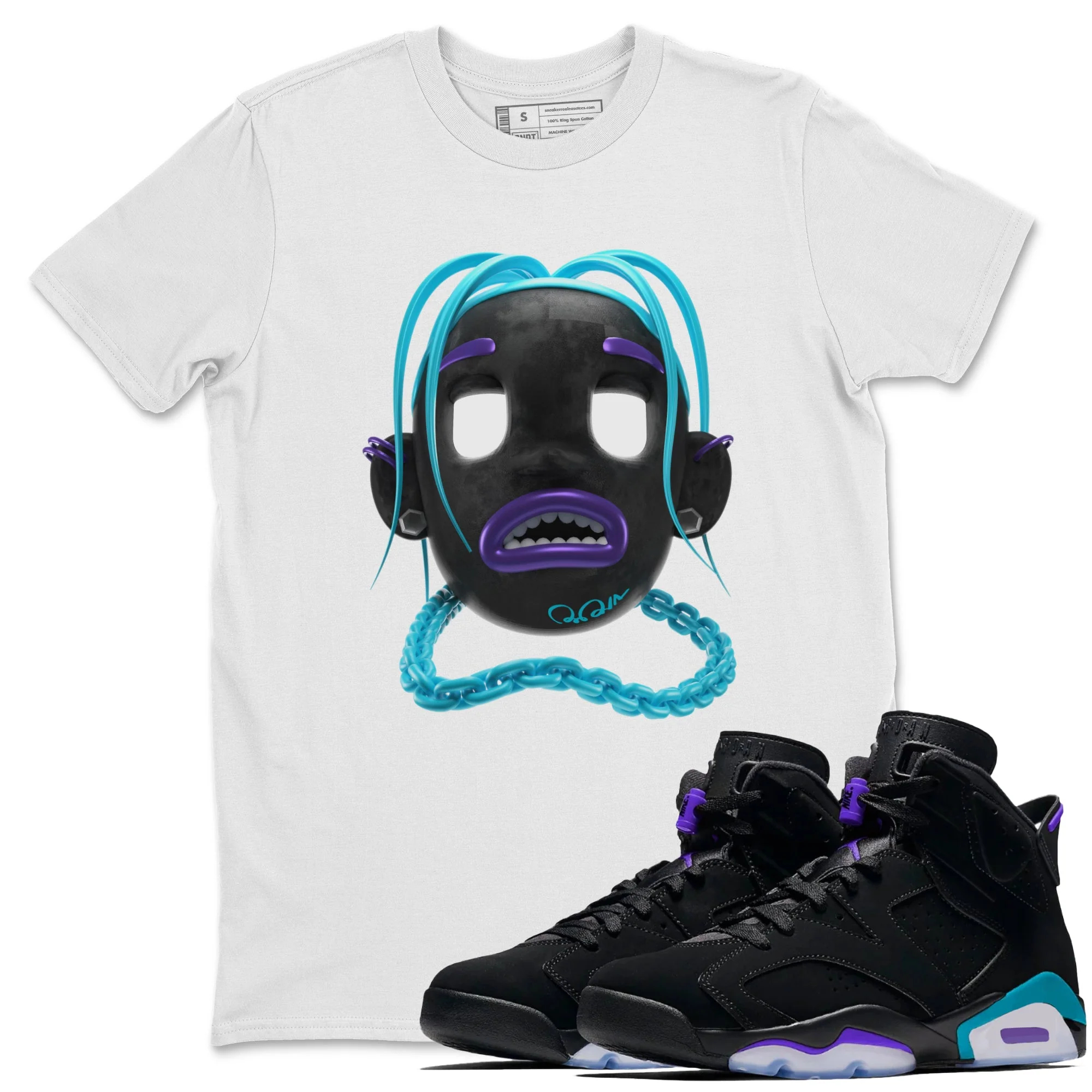 Goosebumps Boy Unisex Tops - Air Jordan 6 Aqua