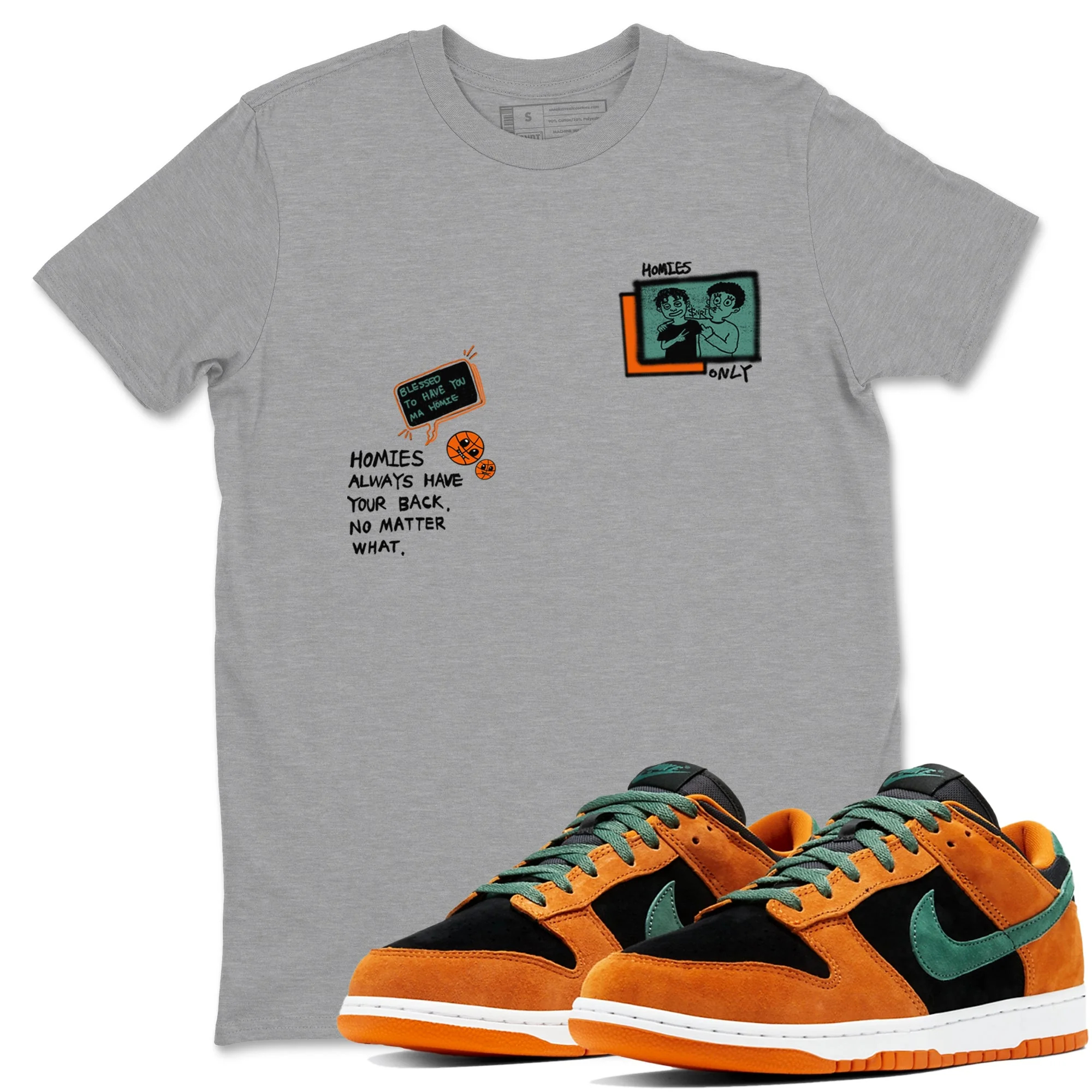 Homies Only Sneaker Tees - Dunk Ceramic