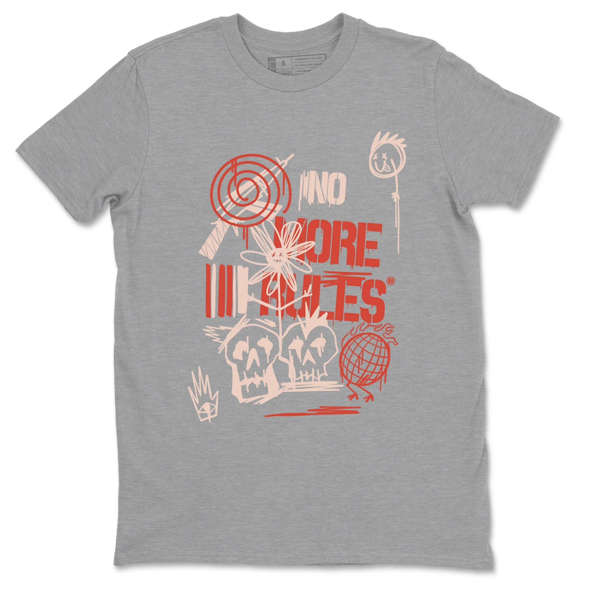 No More Rules Sneaker Tees - Air Jordan 13 Dune Red