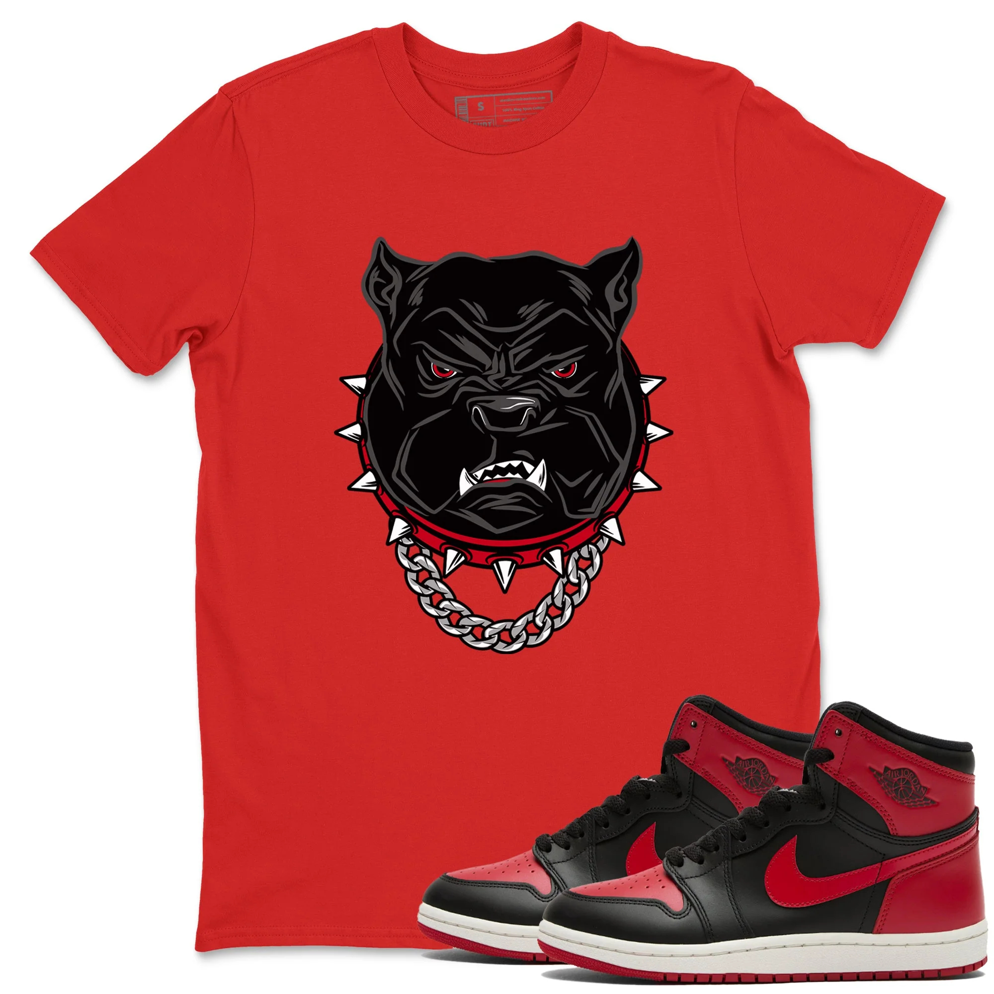 Angry Bulldog Sneaker Tees - Air Jordan 1 '85 Bred