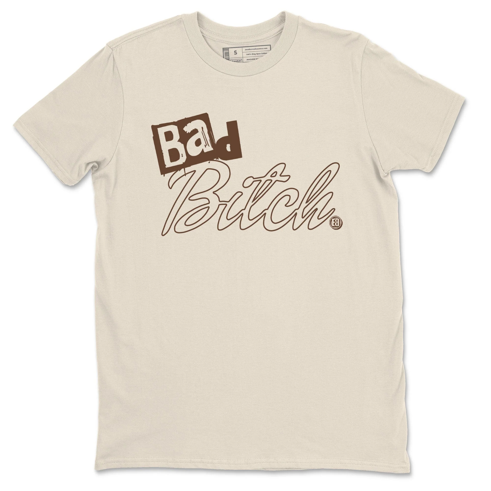 Bad Bitch Sneaker Tee - Dunk Cacao Wow