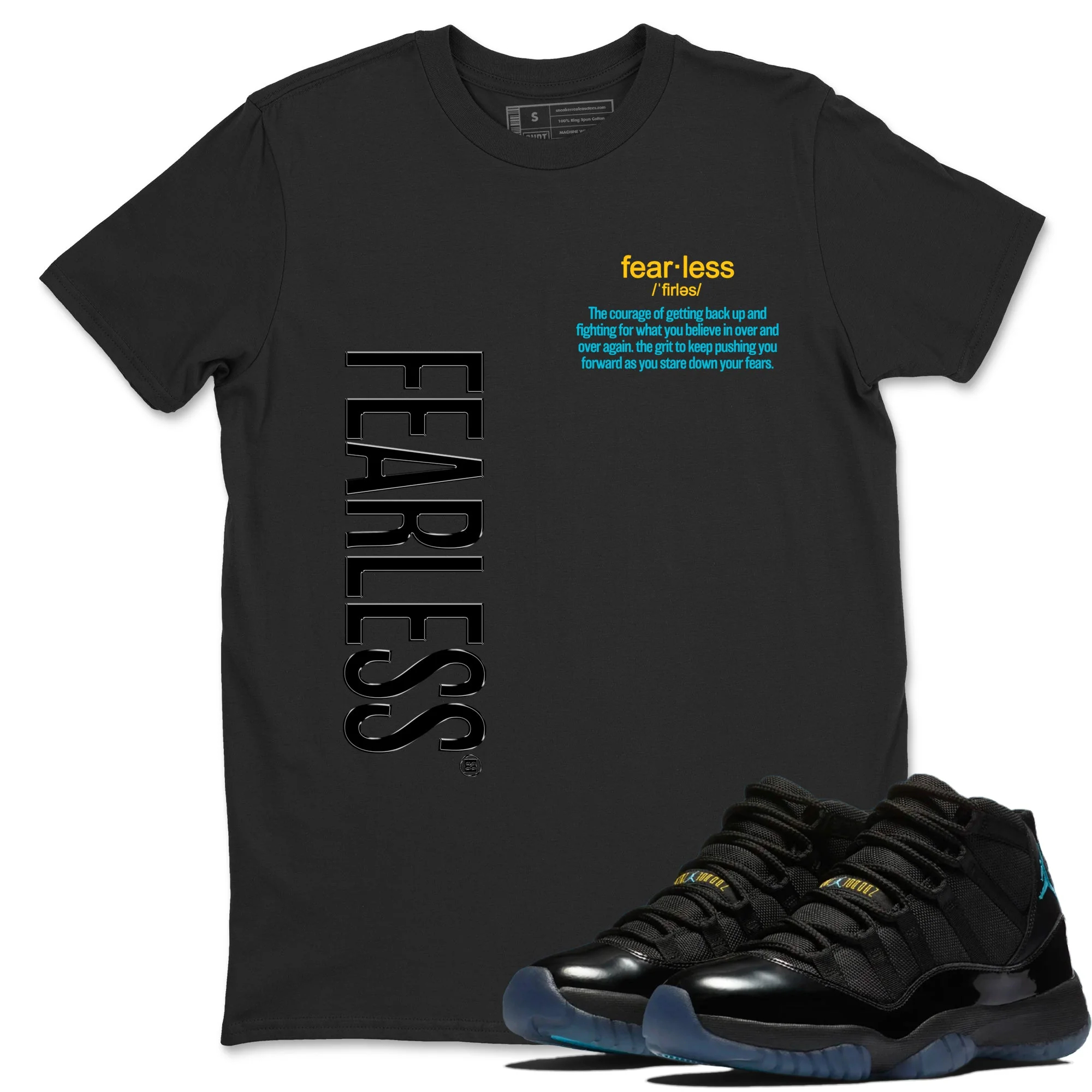 Fearless Definition Sneaker Tees - Air Jordan 11 Gamma