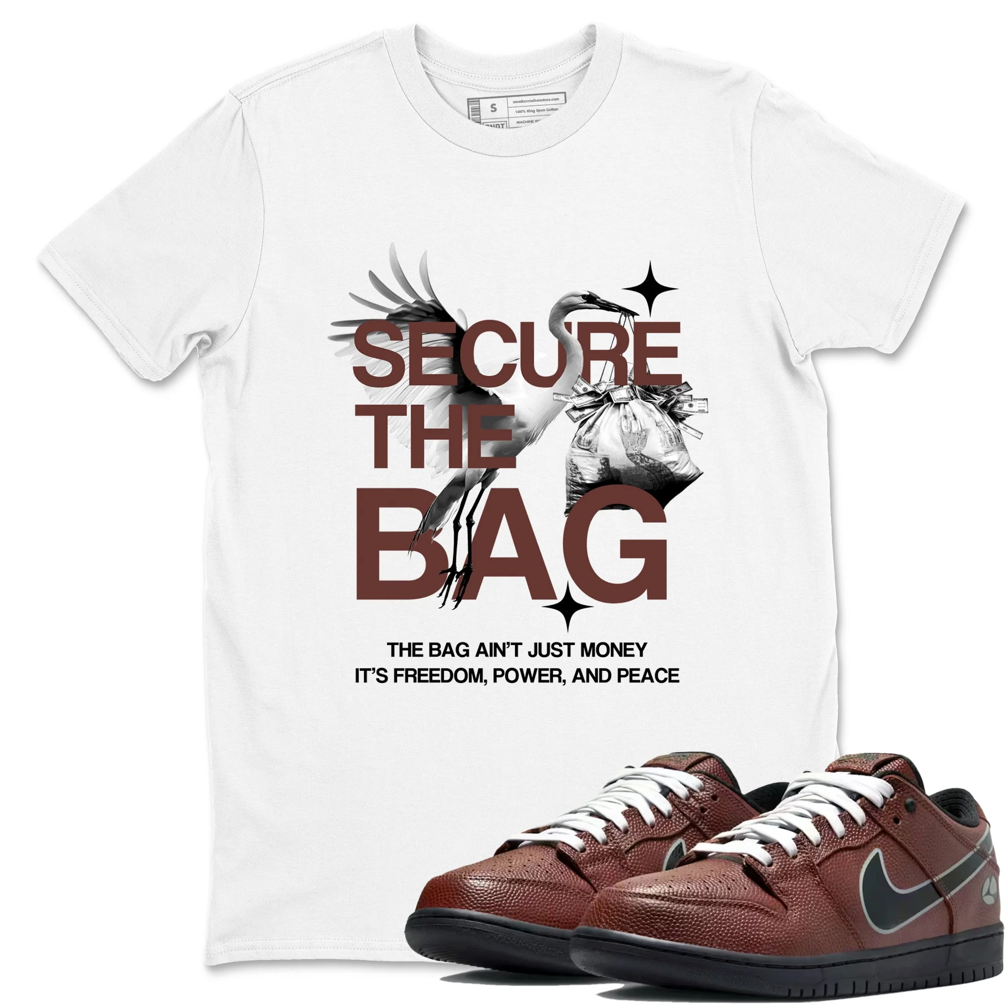 Secure The Bag Sneaker Tees - Dunk Low Football